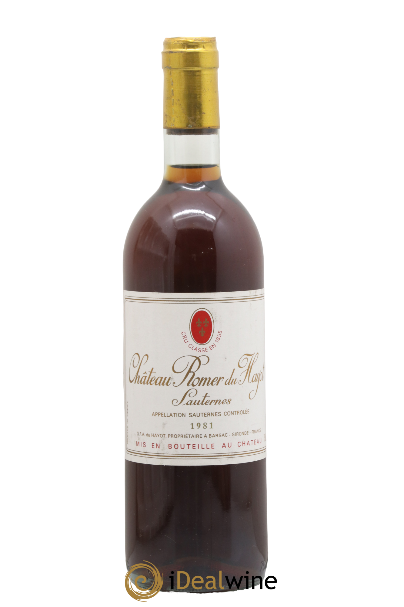 Château Romer du Hayot 2ème Grand Cru Classé 1981 - Posten von 1 Flasche - 0
