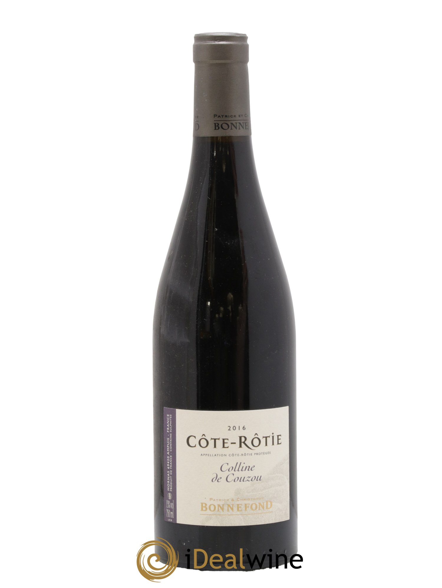 Côte-Rôtie Colline de Couzou Domaine Bonnefond 2016 - Lot de 1 bouteille - 0