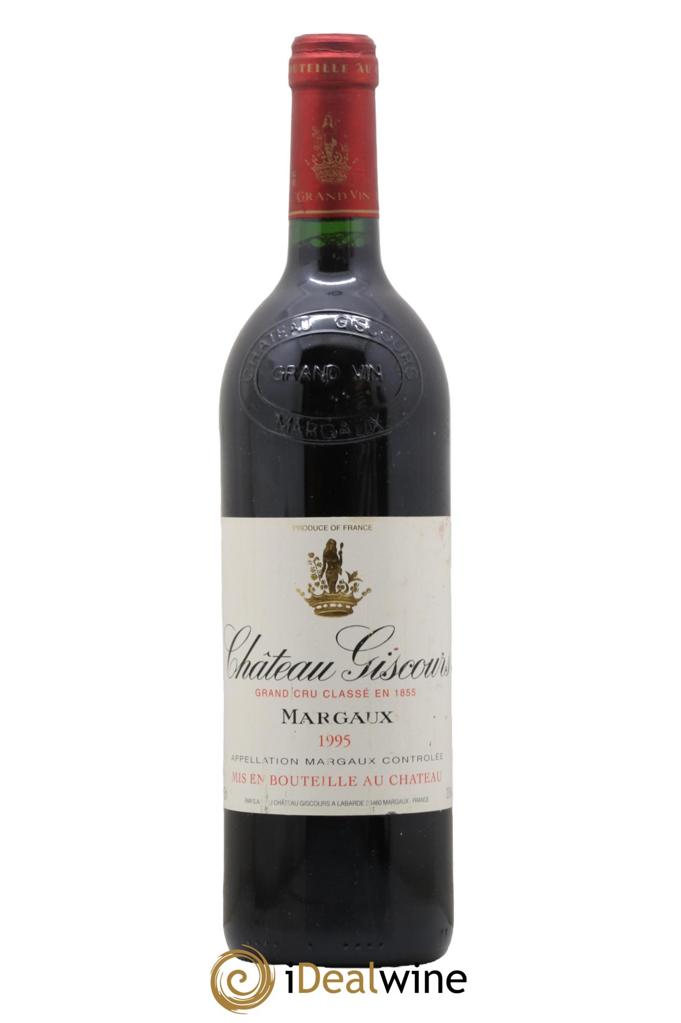 Château Giscours 3ème Grand Cru Classé 1995 - Lot de 1 bouteille - 0