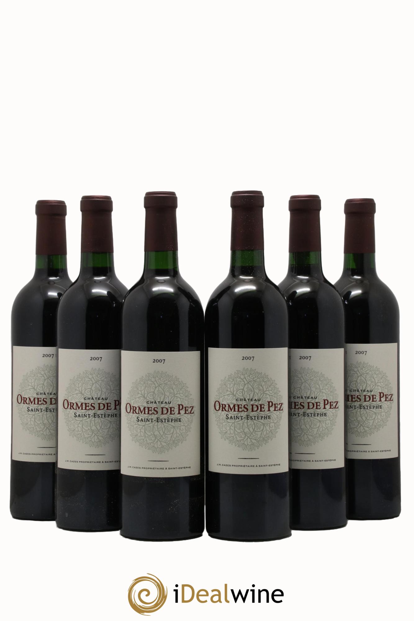 Château les Ormes de Pez 2007 - Posten von 6 Flaschen - 0