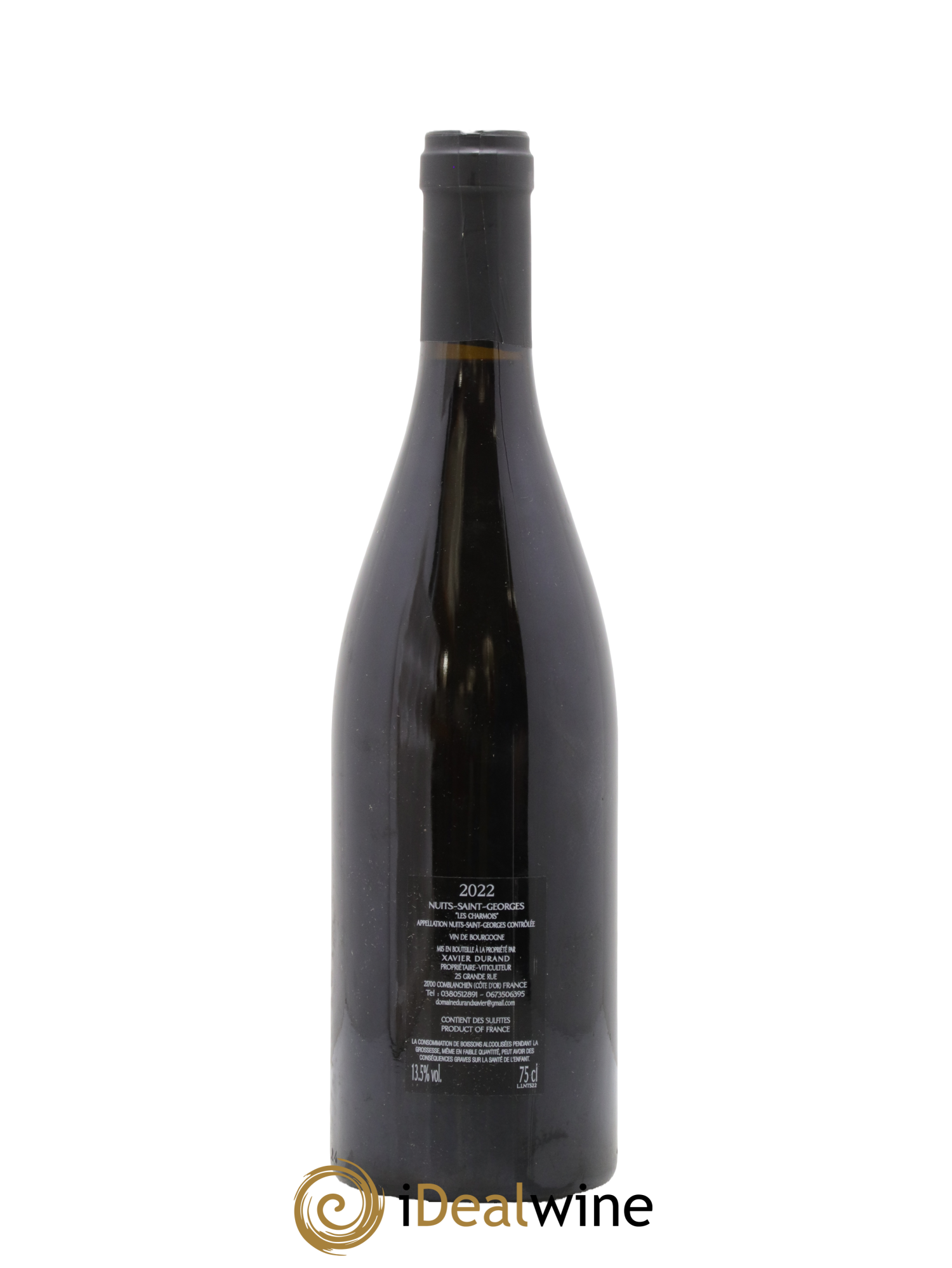 Nuits-Saint-Georges Les Charmois Xavier Durand 2022 - Lot of 1 bottle - 1