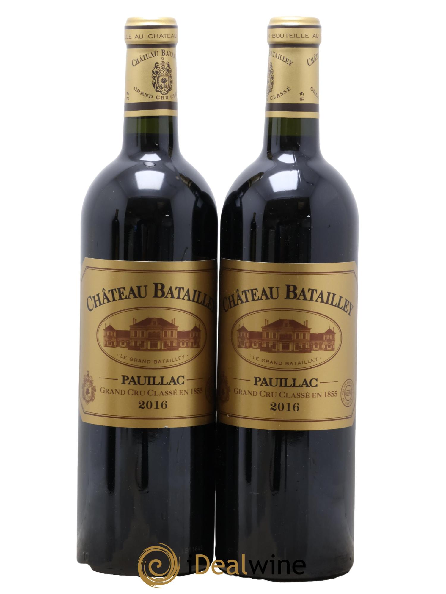 Château Batailley 5ème Grand Cru Classé 2016 - Lot of 2 bottles - 0