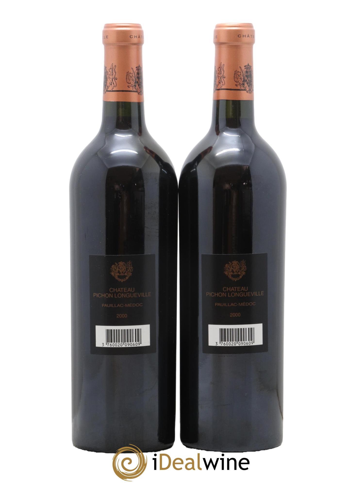 Pichon Longueville Baron 2ème Grand Cru Classé 2000 - Lot of 2 bottles - 1