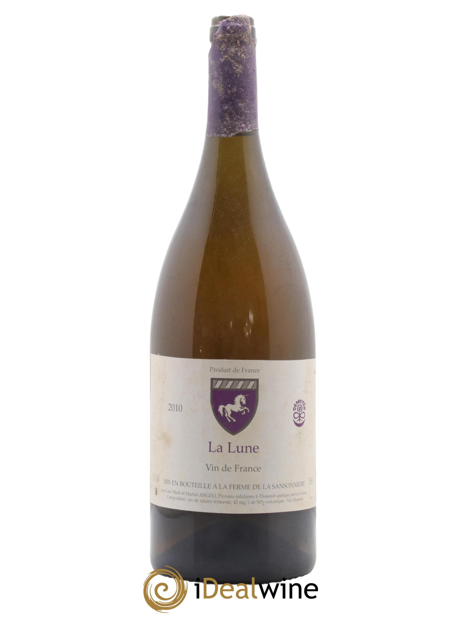Vin de France La Lune Mark Angeli (Domaine) - Ferme de la Sansonnière 2010 - Lot de 1 magnum - 0
