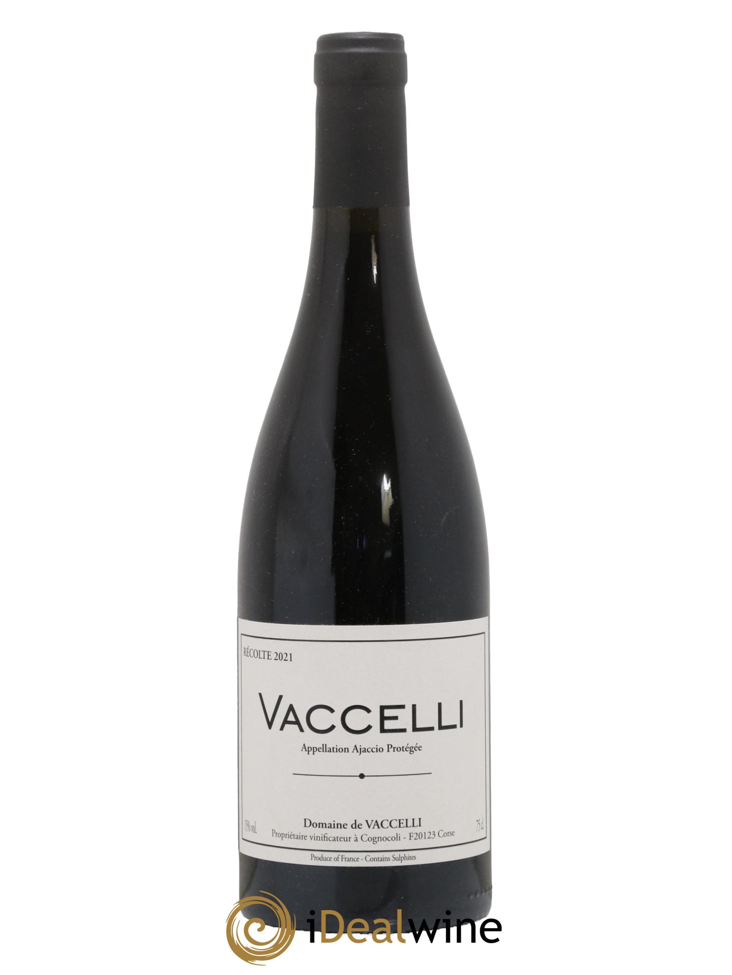 Ajaccio Vaccelli 2021 - Lot de 1 bouteille - 0