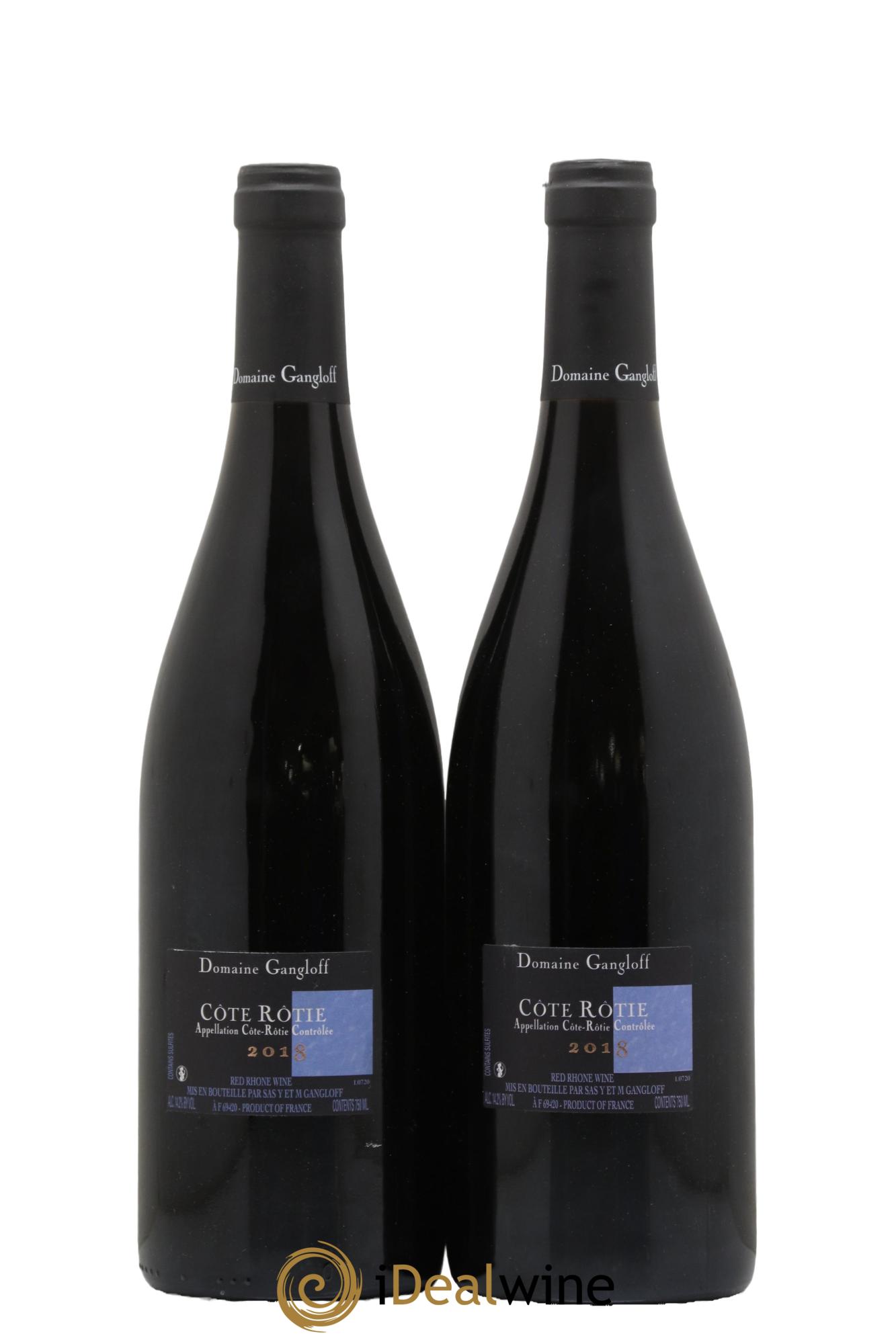 Côte-Rôtie La Barbarine Gangloff (Domaine)  2018 - Lotto di 2 bottiglie - 1