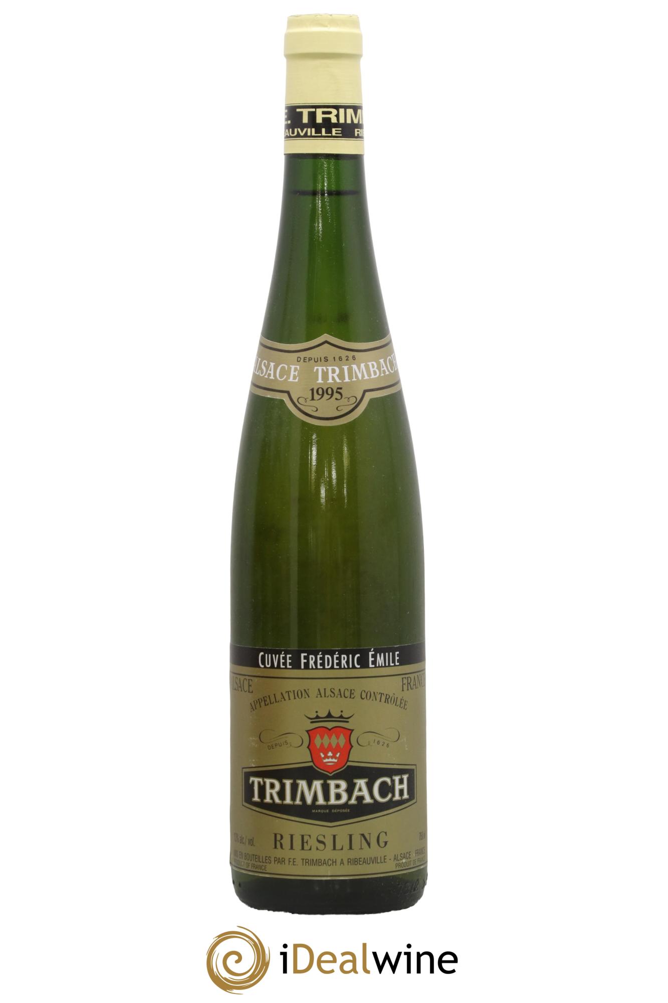 Alsace Riesling Cuvée Frédéric Emile Trimbach (Domaine) 1995 - Lot de 1 bouteille - 0
