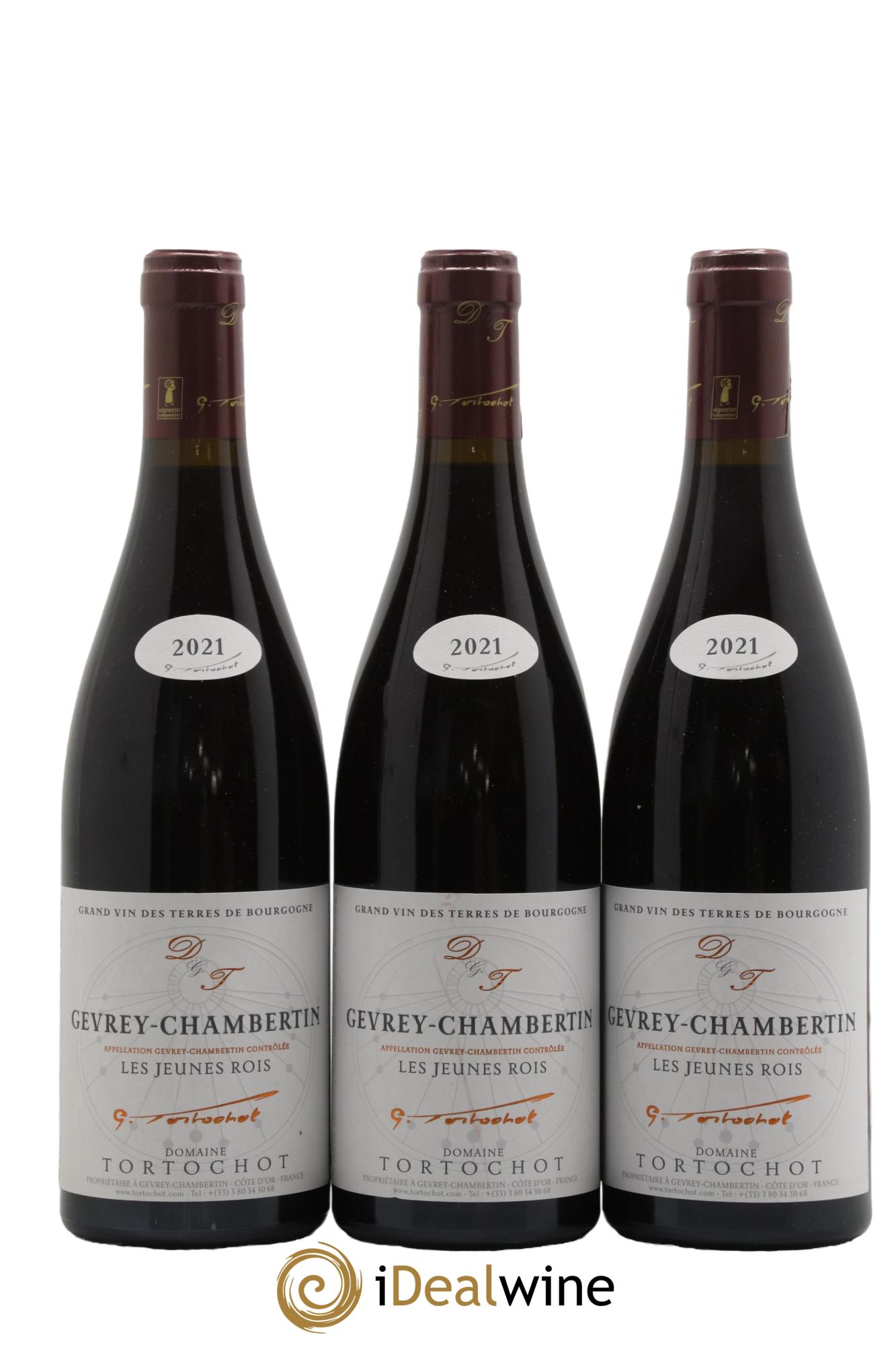 Gevrey-Chambertin Les Jeunes Rois Tortochot (Domaine) 2021 - Lot de 3 bouteilles - 0