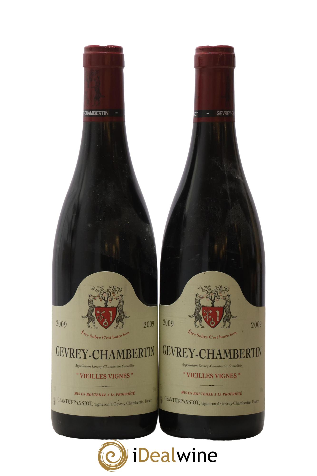 Gevrey-Chambertin Vieilles vignes Geantet-Pansiot 2009 - Lot de 2 bouteilles - 0