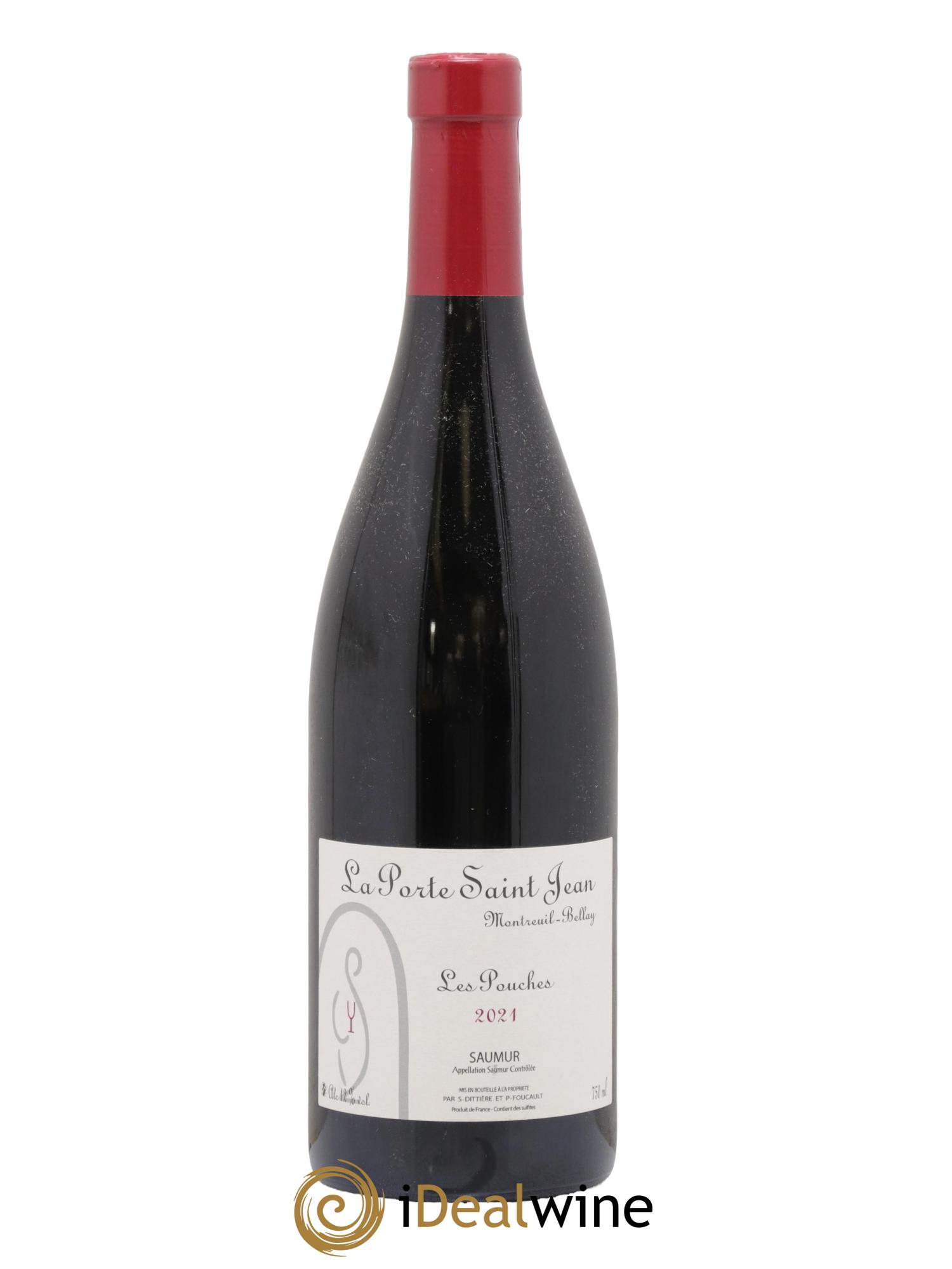 Saumur Les Pouches La Porte Saint Jean 2021 - Lot de 1 bouteille - 0