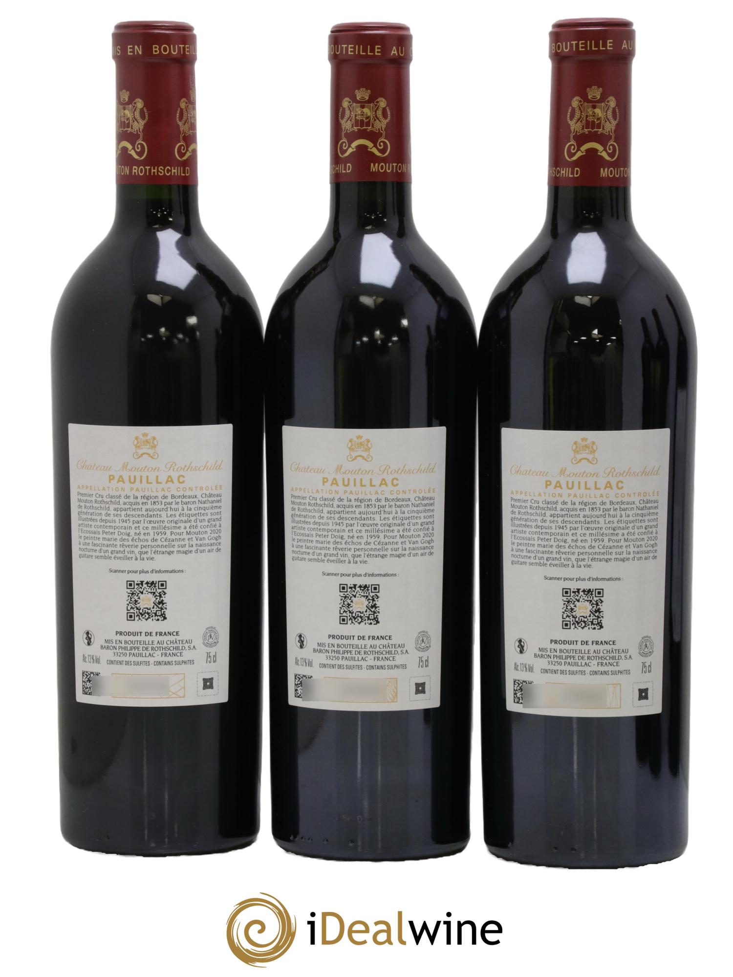 Château Mouton Rothschild 1er Grand Cru Classé 2020 - Lot of 6 bottles - 2