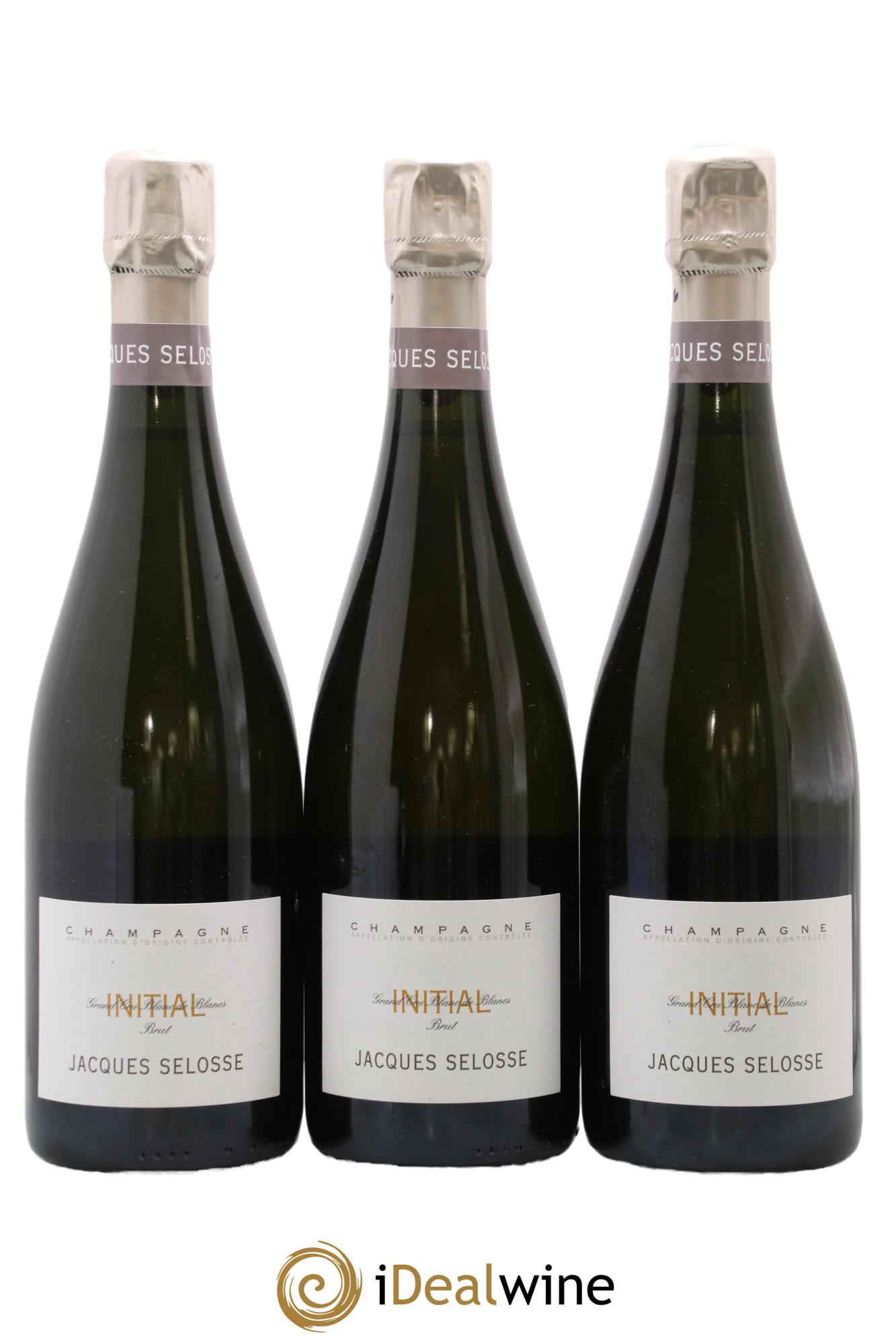 Initial Brut Jacques Selosse - Lot de 3 bouteilles - 0