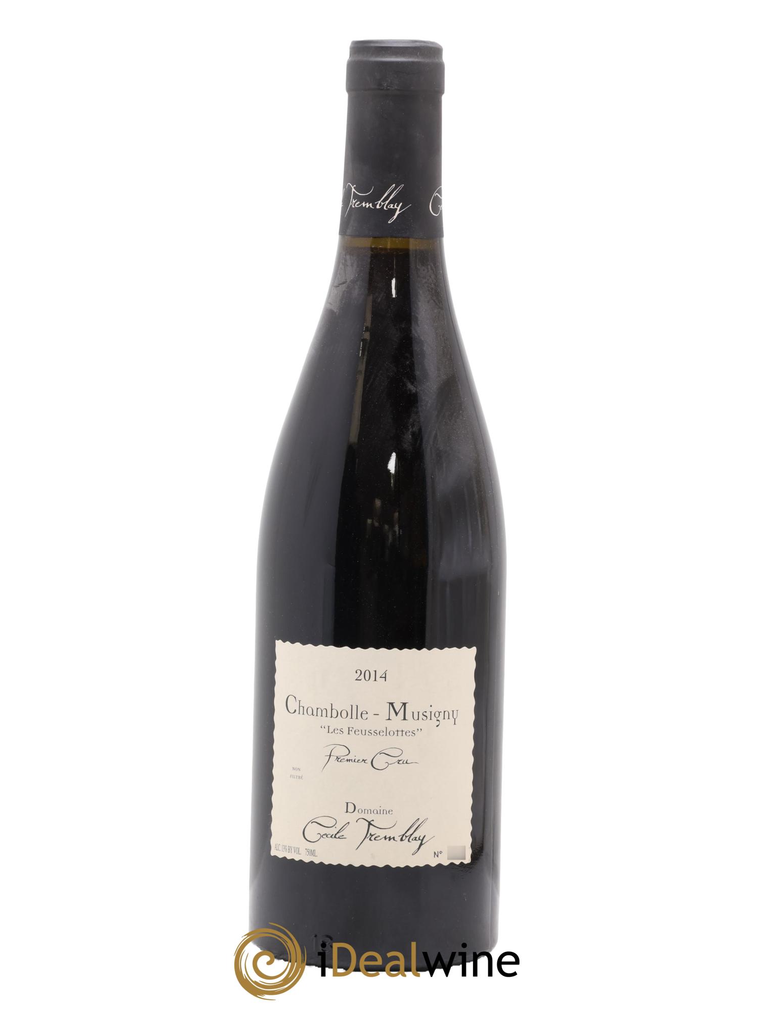 Chambolle-Musigny 1er Cru Les Feusselottes Cécile Tremblay 2014 - Lot de 1 bouteille - 0