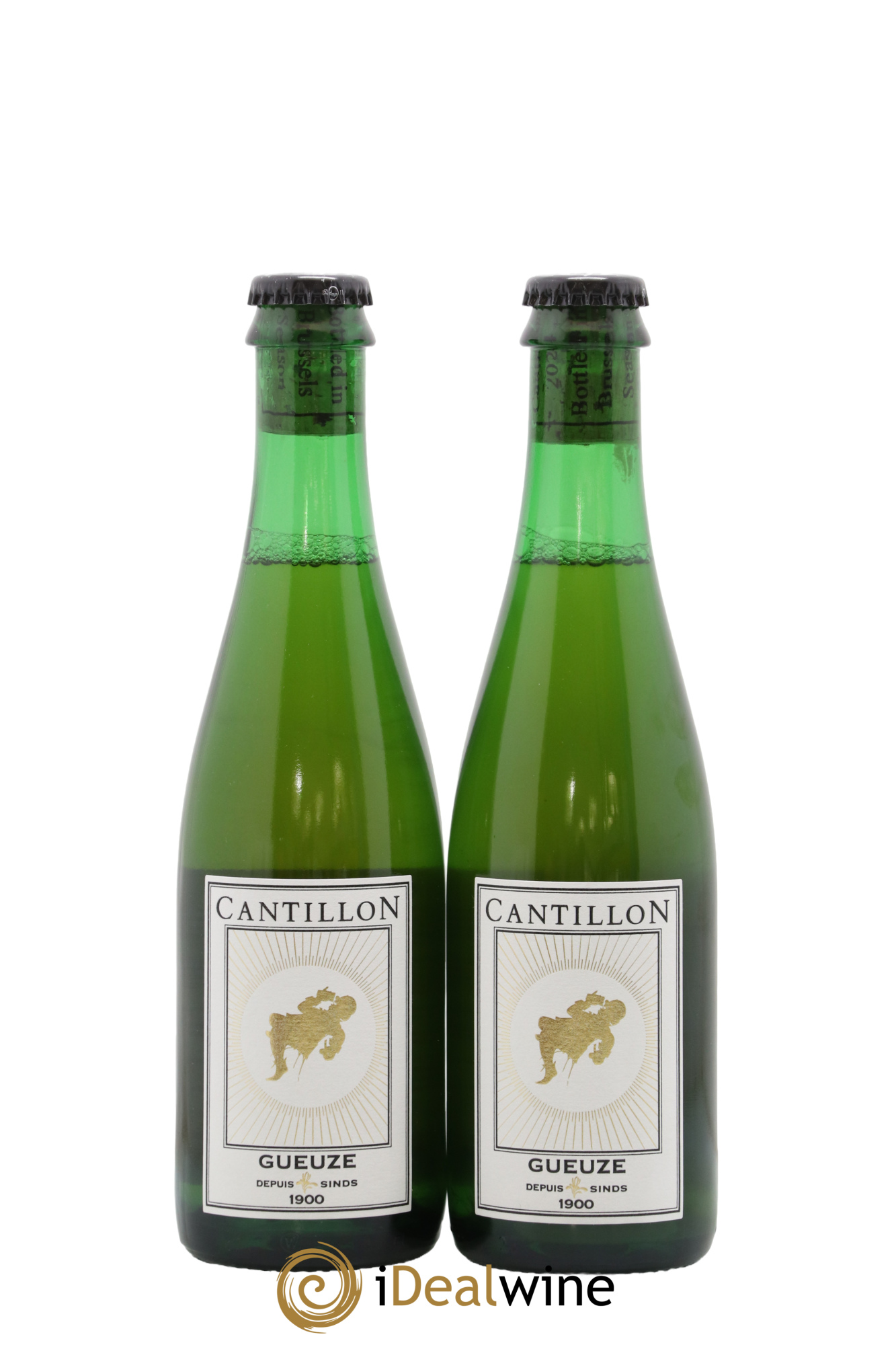 Bière Gueuze Cantillon Lambic Bio new label (bottled 2024) - Lot de 2 demi bouteilles - 0