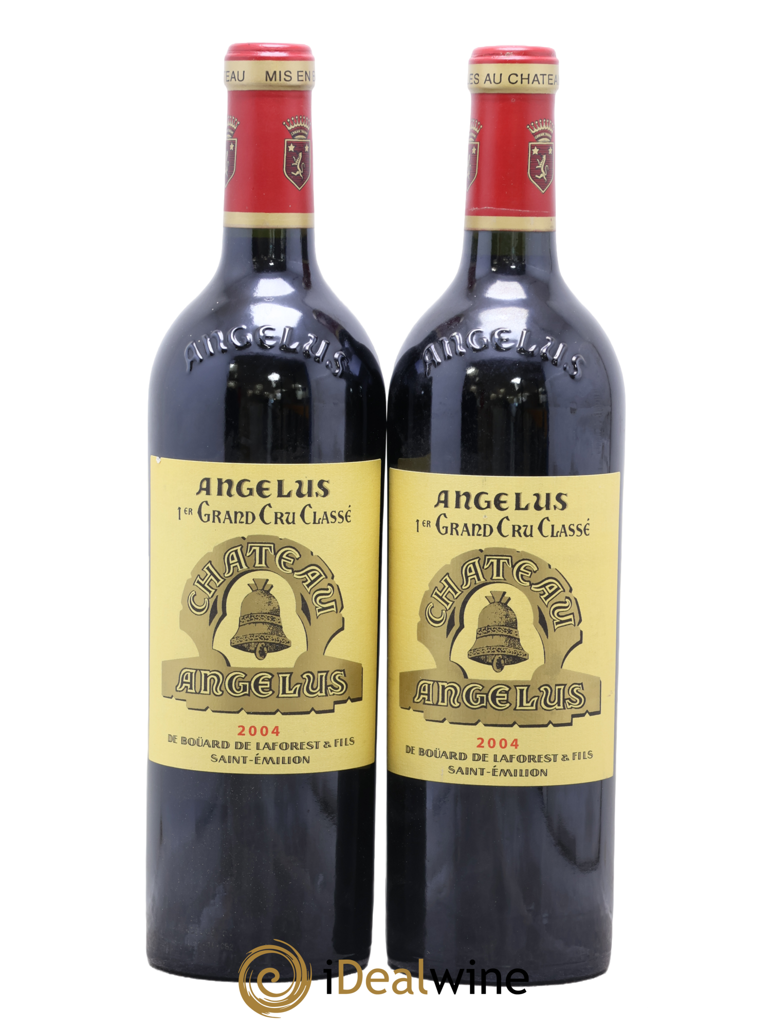 Château Angélus 1er Grand Cru Classé A 2004 - Posten von 2 Flaschen - 0