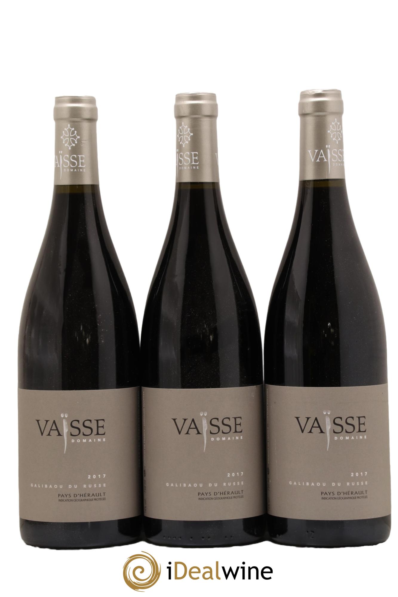 Terrasses du Larzac Galibaou du Russe Vaisse (Domaine) 2017 - Lot de 3 bouteilles - 0