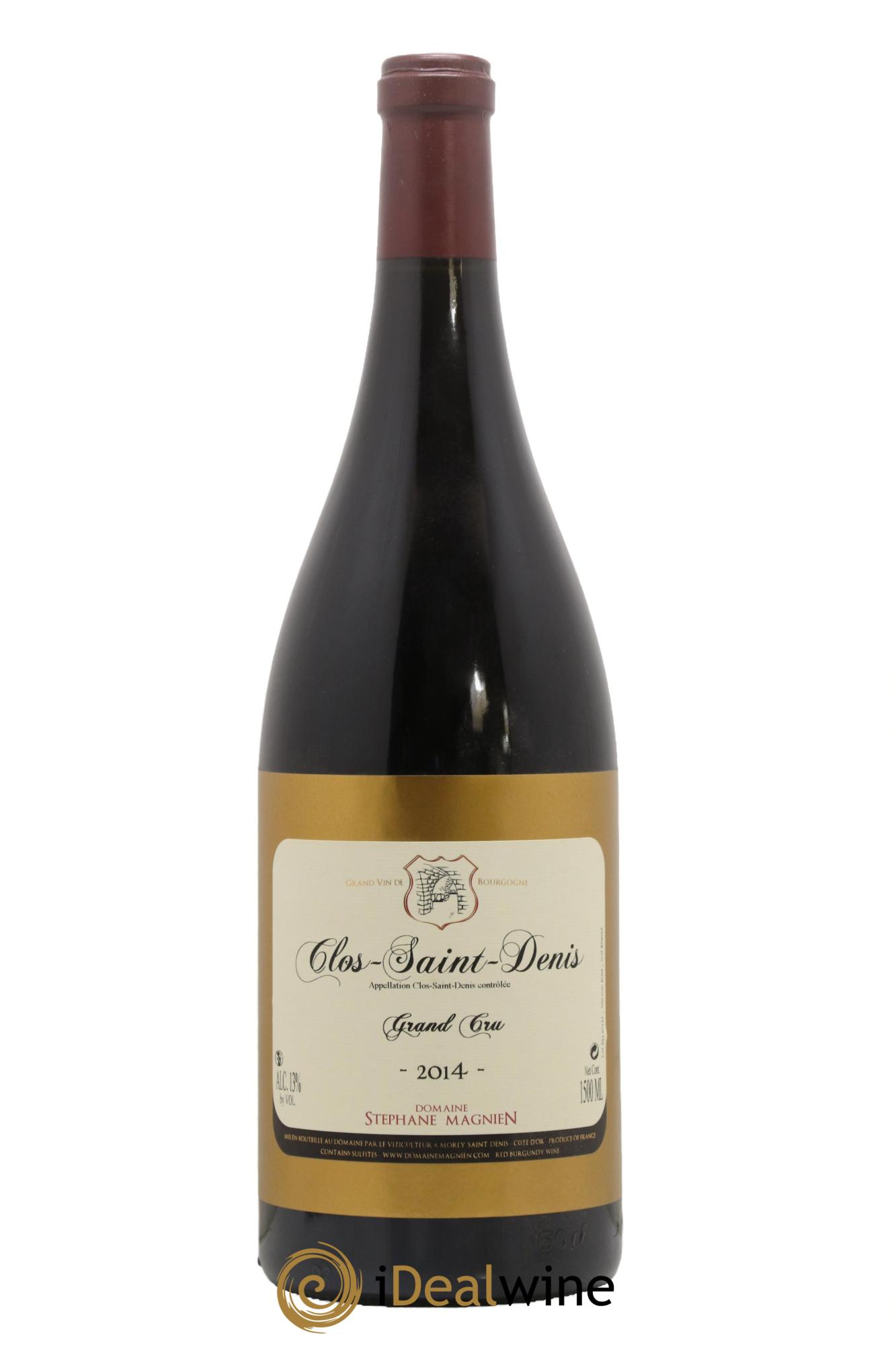 Clos Saint-Denis Grand Cru Stéphane Magnien (Domaine) 2014 - Lot de 1 magnum - 0