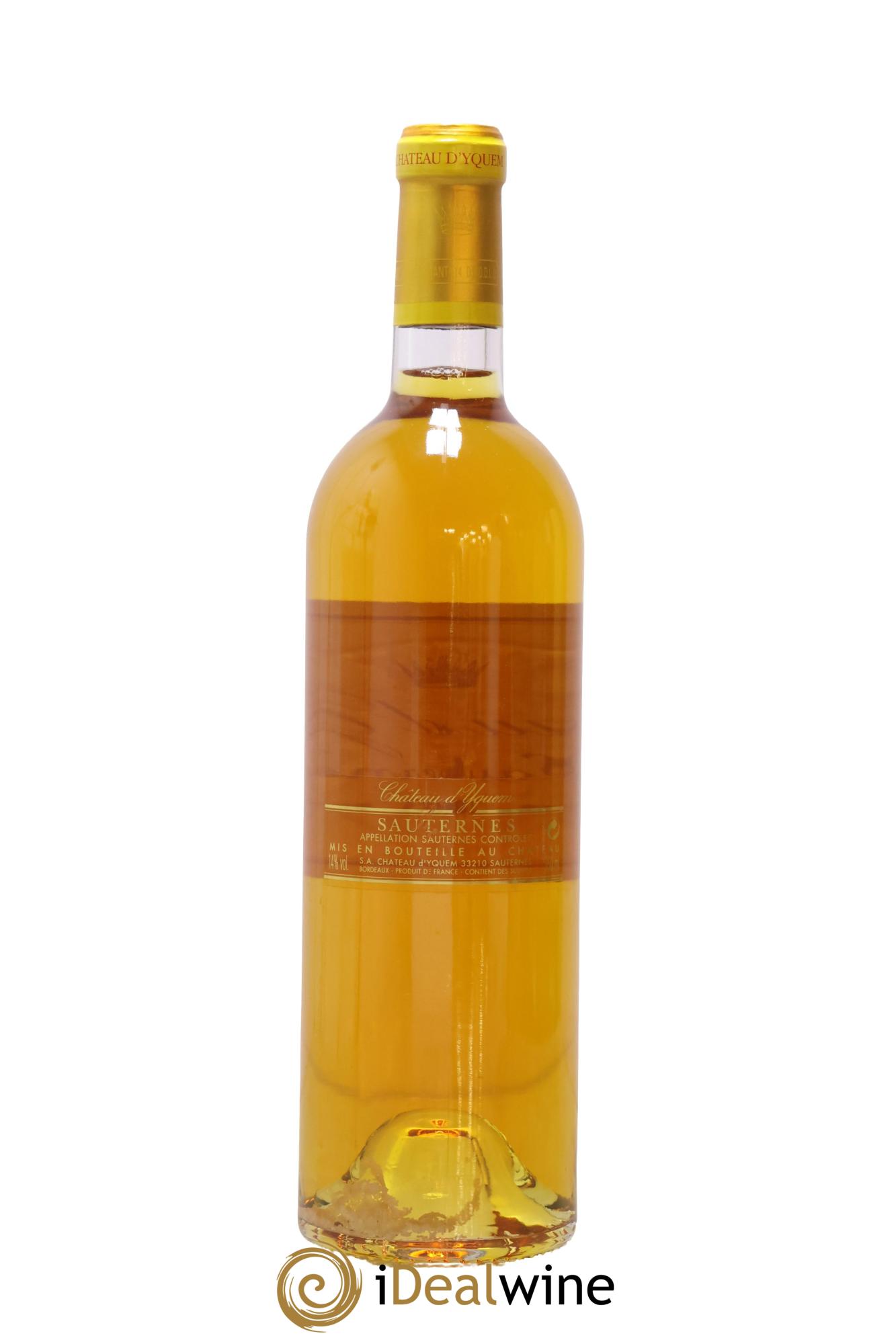 Château d' Yquem 1er Cru Classé Supérieur 2003 - Lot de 1 bouteille - 1