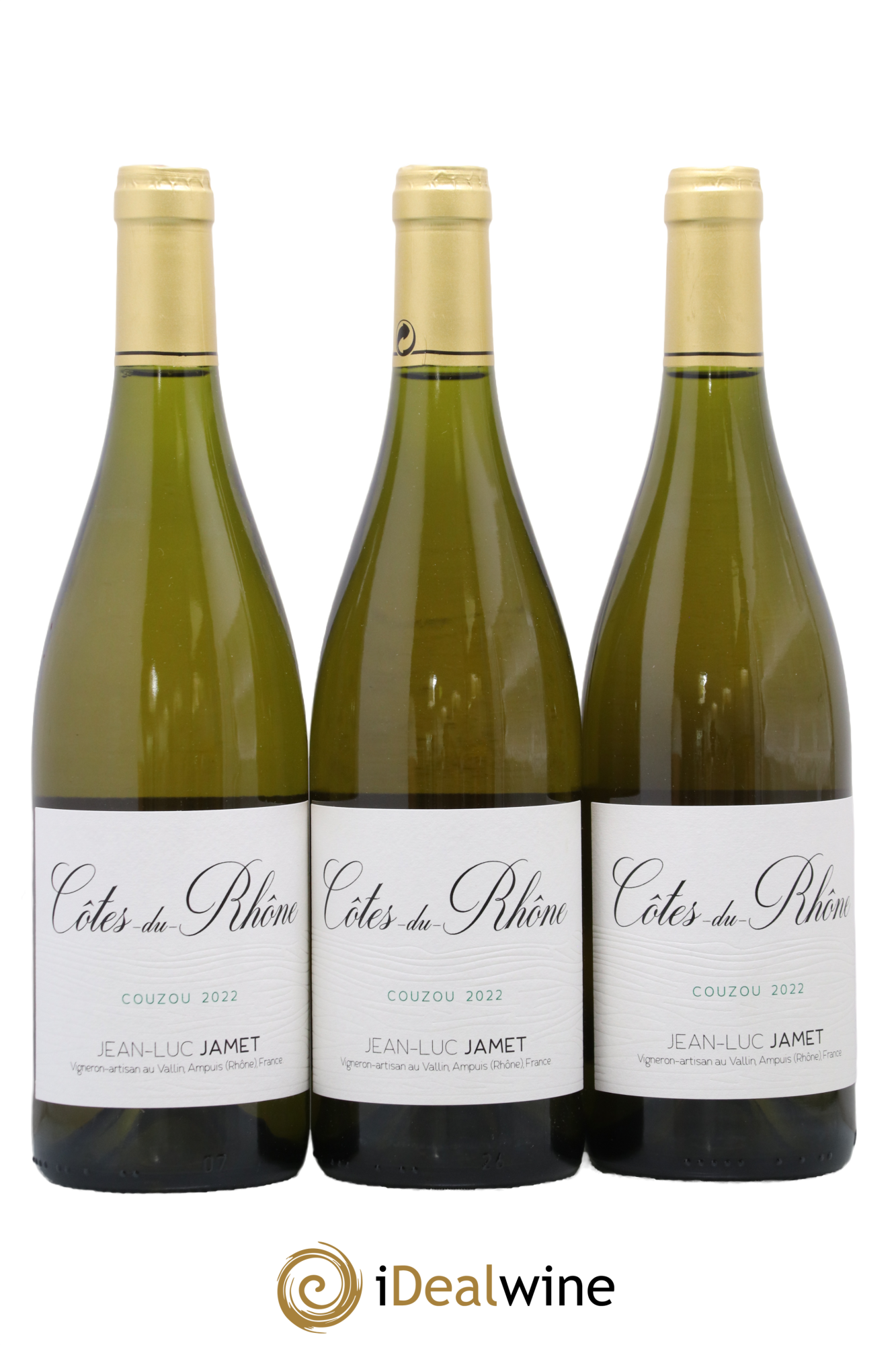 Côtes-du-Rhône Couzou J L.Jamet 2022 - Posten von 3 Flaschen - 0