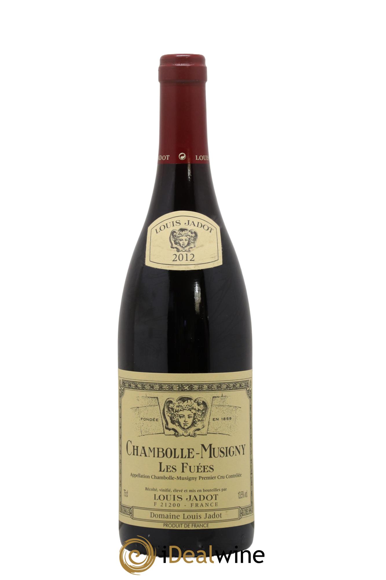 Chambolle-Musigny 1er Cru Les Fuées Maison Louis Jadot 2012 - Posten von 1 Flasche - 0