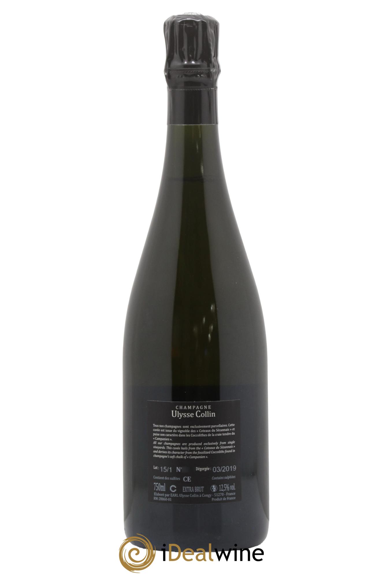 Les Maillons Blanc de Noirs Extra-Brut Ulysse Collin - Lot de 1 bouteille - 1