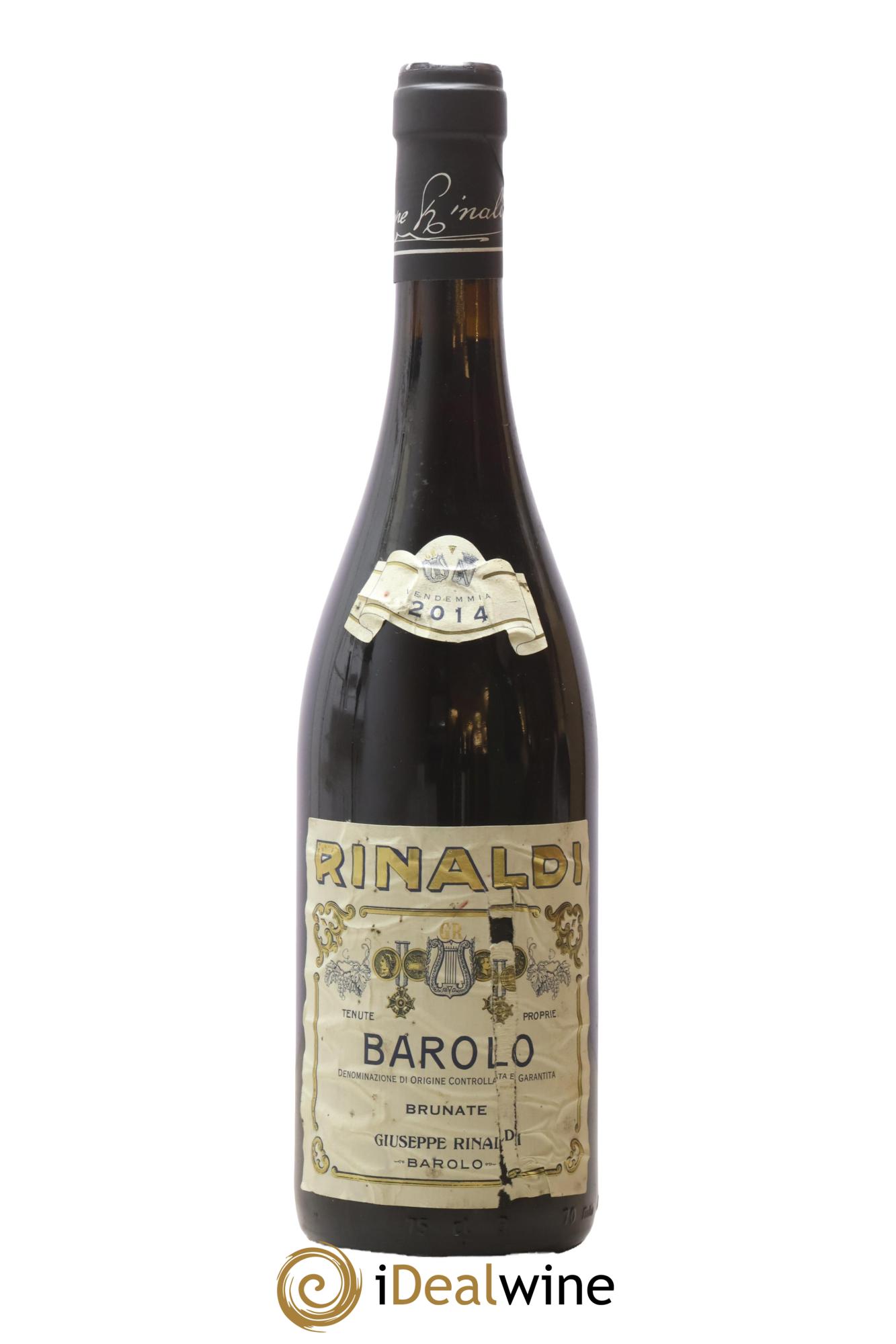 Barolo DOCG Brunate Giuseppe Rinaldi 2014 - Lot de 1 bouteille - 0