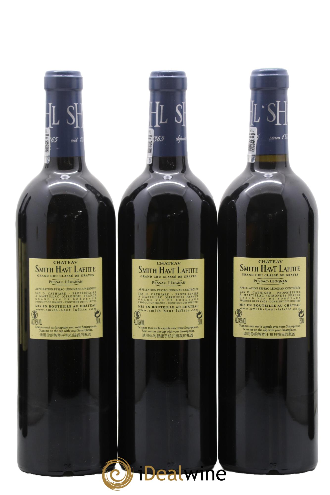 Château Smith Haut Lafitte Cru Classé de Graves 2009 - Lot de 12 bouteilles - 6