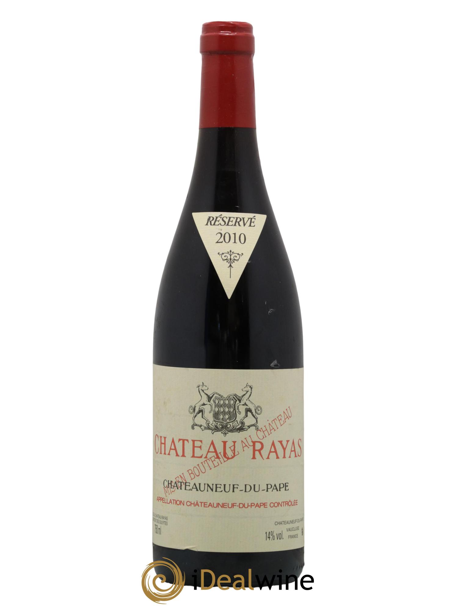 Châteauneuf-du-Pape Château Rayas Emmanuel Reynaud 2010 - Lot de 1 bouteille - 0