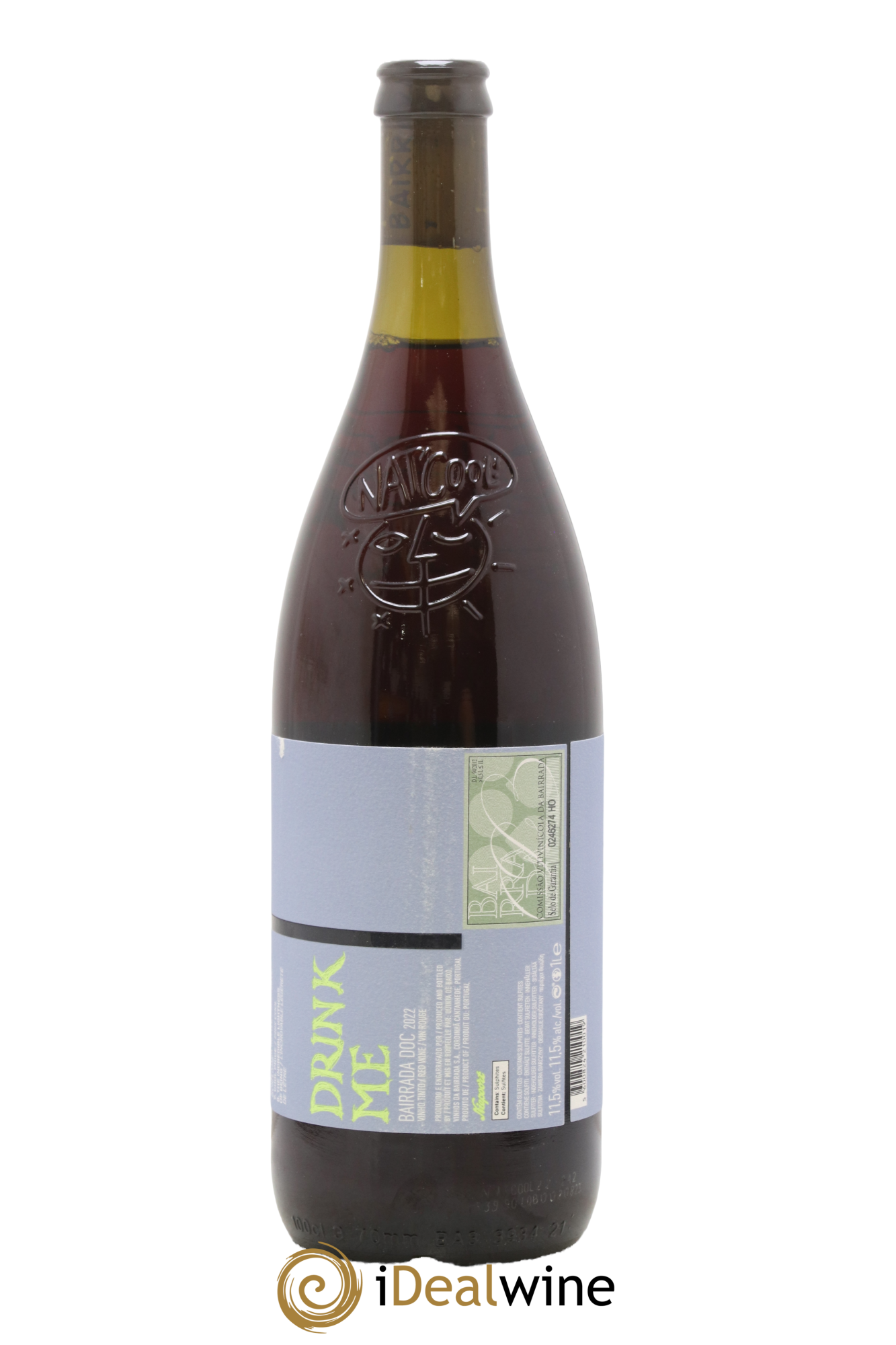 Portugal Niepoort Bairrada Drink Me Nat' Cool 2022 - Lot de 1 bouteille - 1