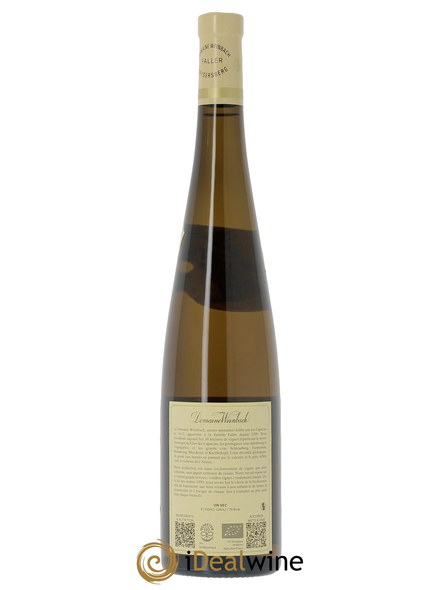 Alsace Pinot Gris Clos des Capucins Weinbach (Domaine)  2024 - Lot de 1 bouteille - 1