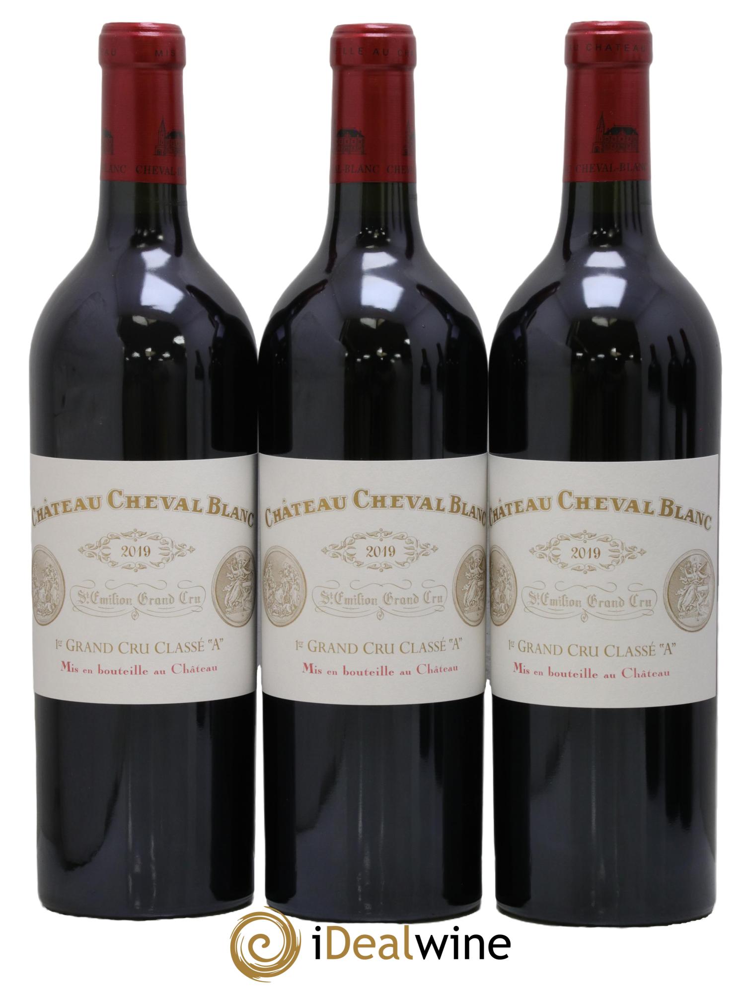 Château Cheval Blanc 1er Grand Cru Classé A 2019 - Lot de 6 bouteilles - 1