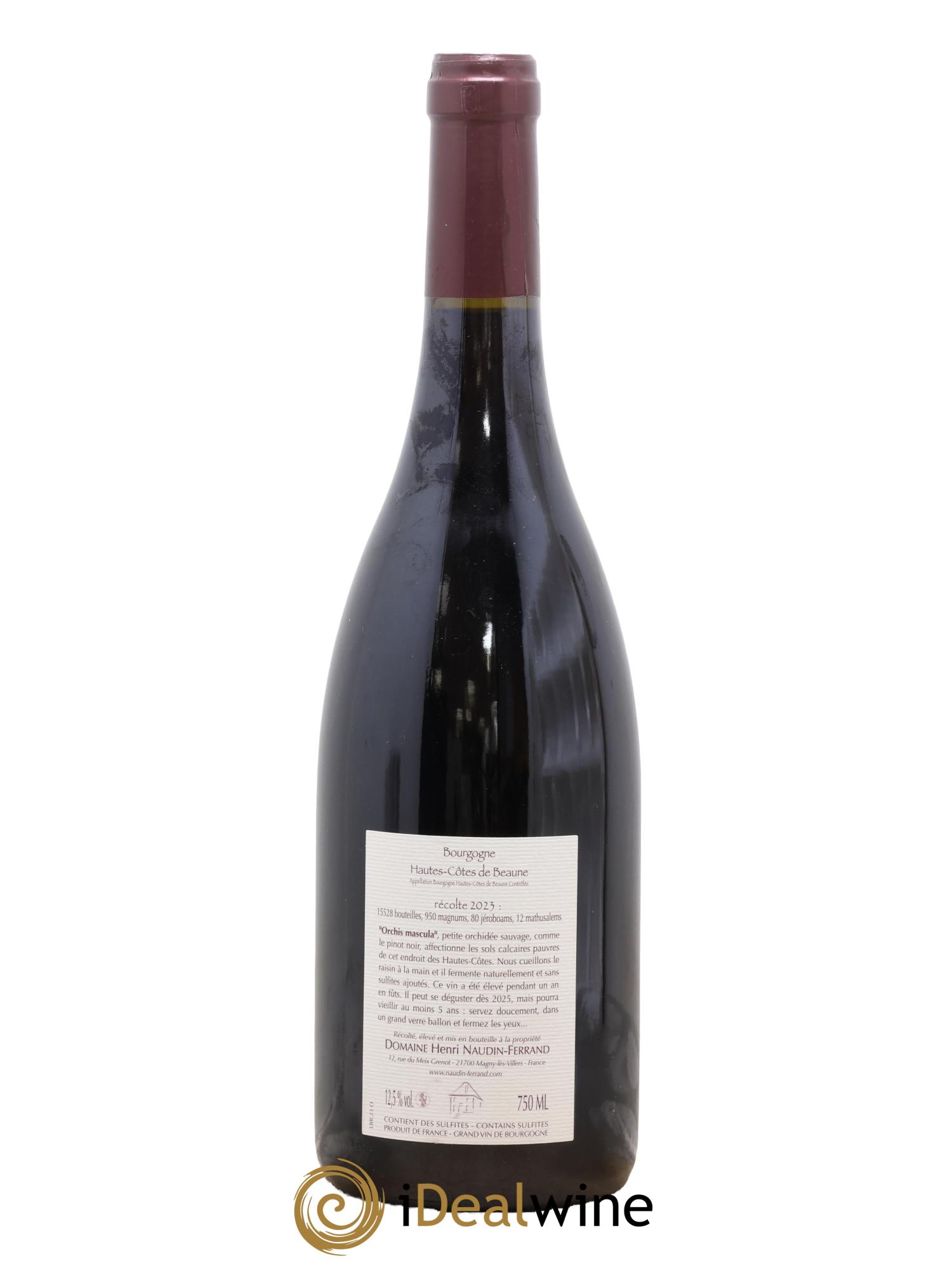 Hautes-Côtes de Beaune Orchis Mascula Naudin-Ferrand (Domaine) 2023 - Lot of 1 bottle - 1