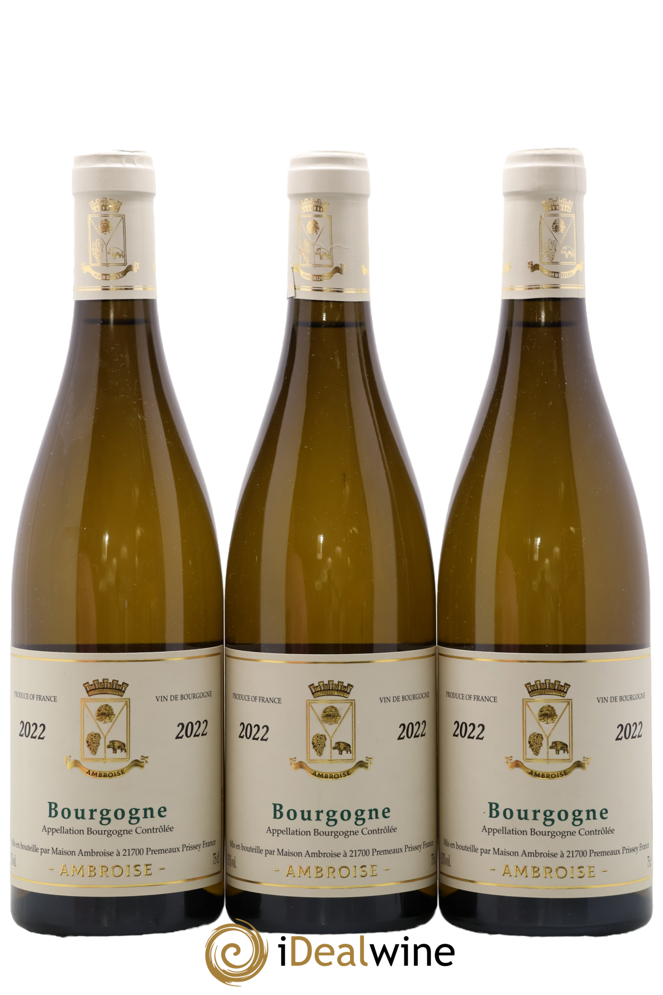 Bourgogne Domaine Ambroise Bertrand 2022 - Lotto di 3 bottiglie - 0