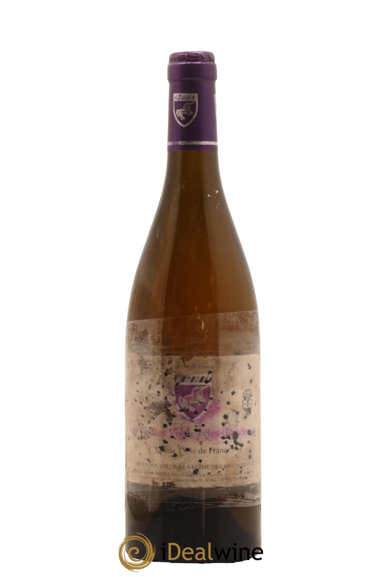 Vin de France Les Vieilles Vignes des Blanderies Mark Angeli (Domaine) - Ferme de la Sansonnière 2006 - Lot de 1 bouteille - 0