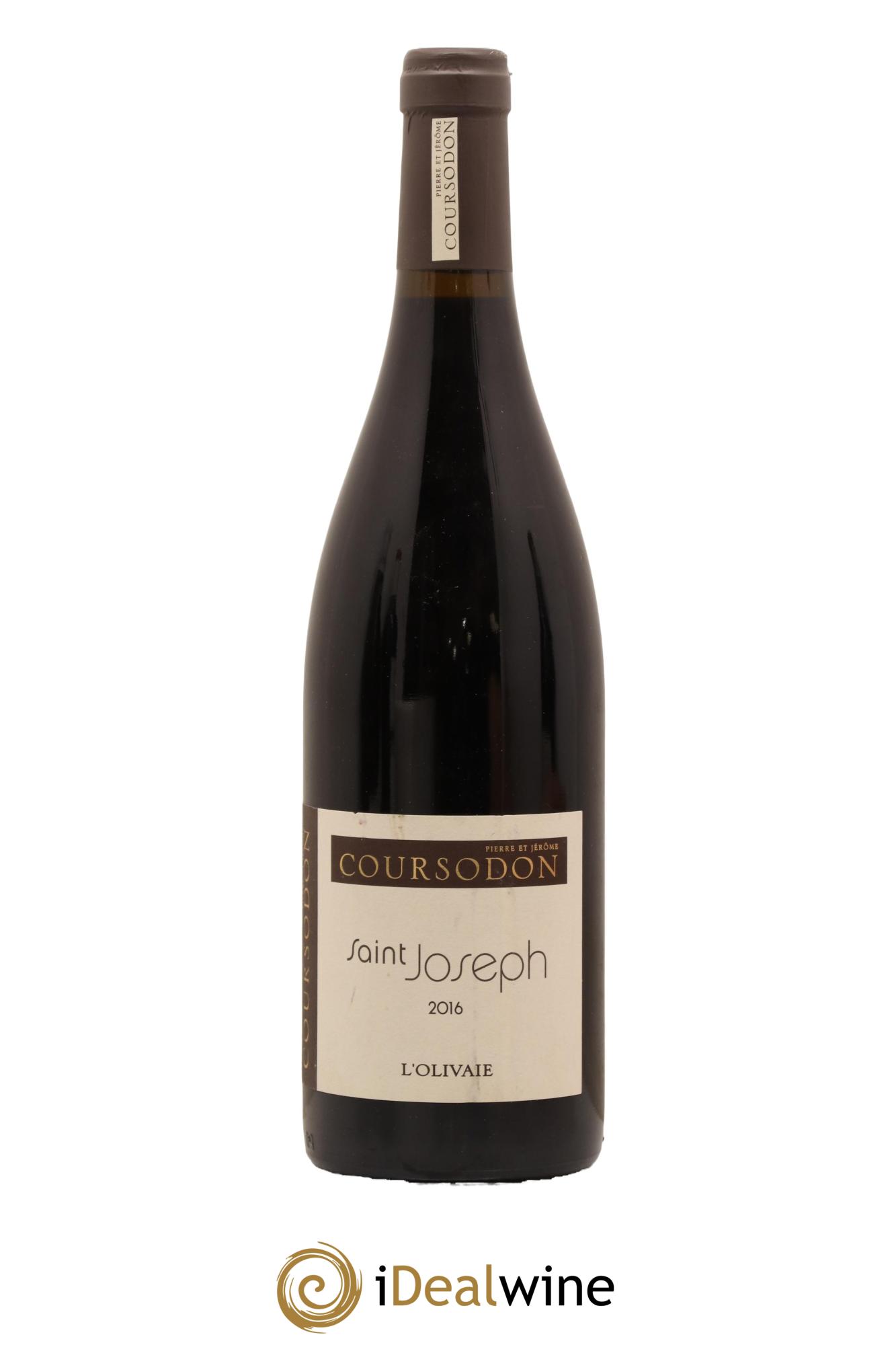 Saint-Joseph L'Olivaie Pierre et Jérôme Coursodon 2016 - Lot de 1 bouteille - 0
