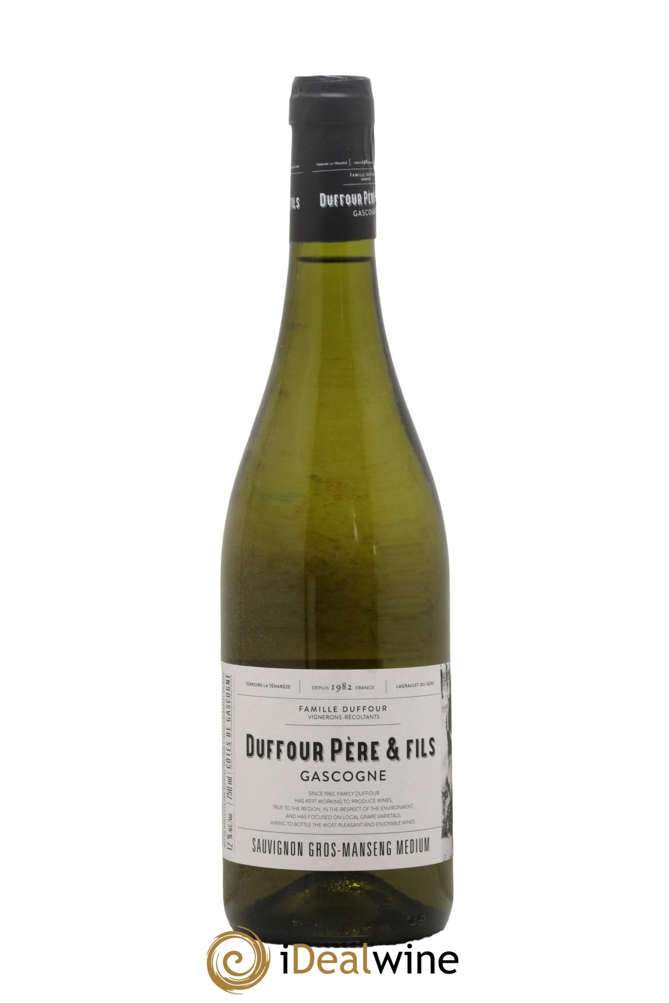IGP Côtes de Gascogne (VDP des Côtes de Gascogne) Sauvignon Gros Manseng Duffour Père et Fils 2022 - Lot of 1 bottle - 0