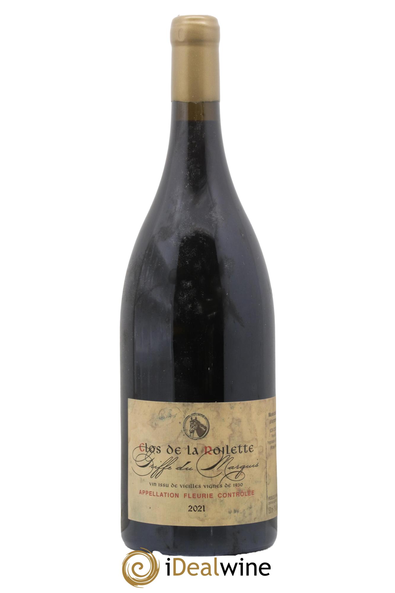 Fleurie Griffe du Marquis Clos de la Roilette 2021 - Lot of 1 magnum - 0