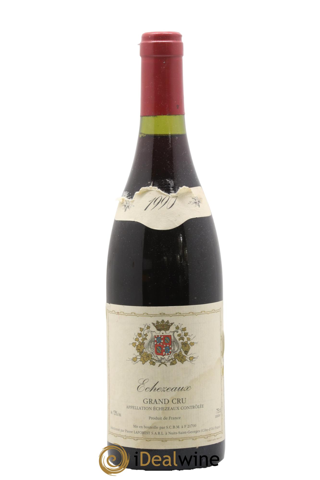 Echezeaux Grand Cru Pierre Laforest 1990 - Lot of 1 bottle - 0