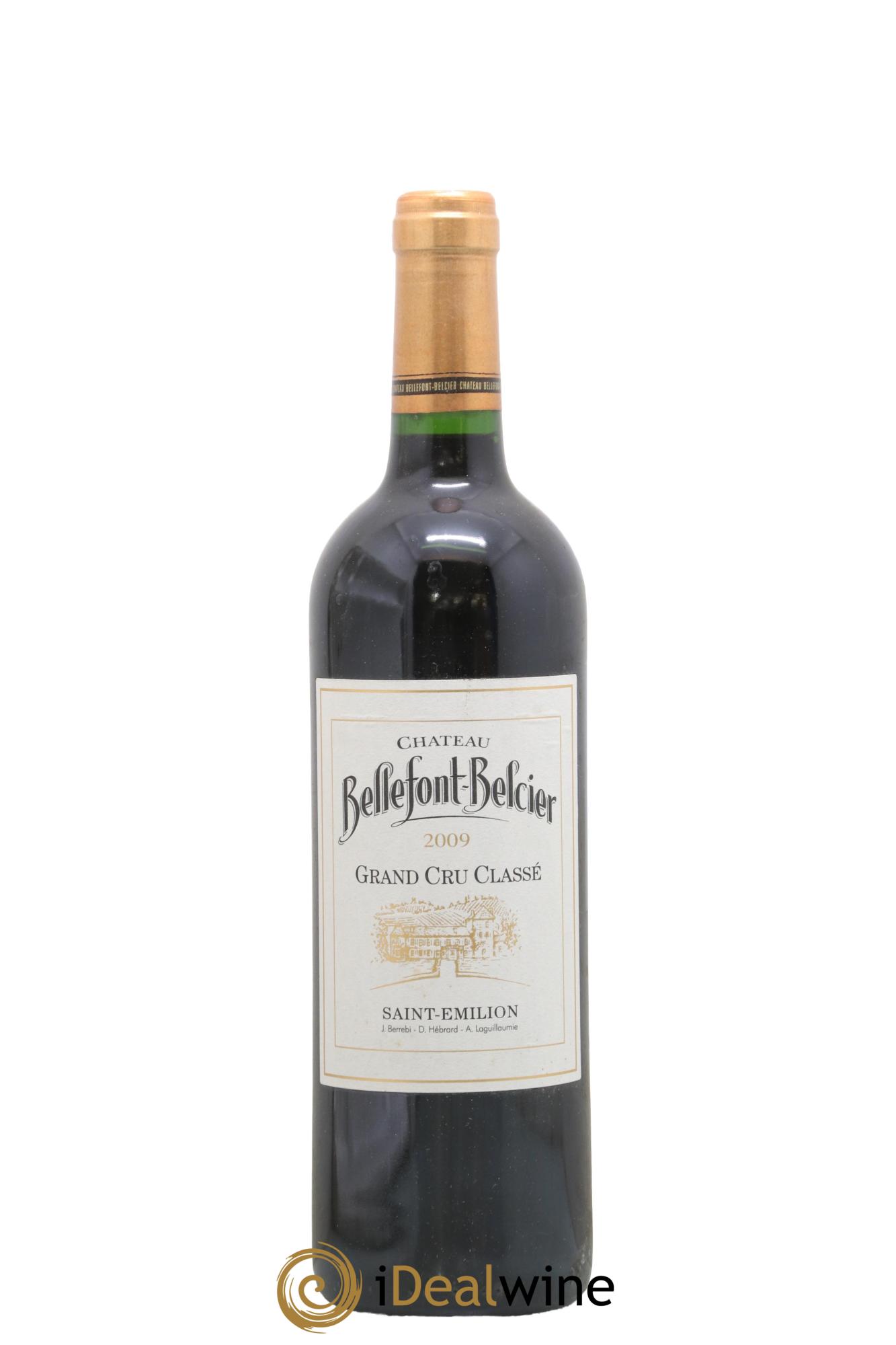 Château Bellefont-Belcier Grand Cru Classé 2009 - Posten von 1 Flasche - 0