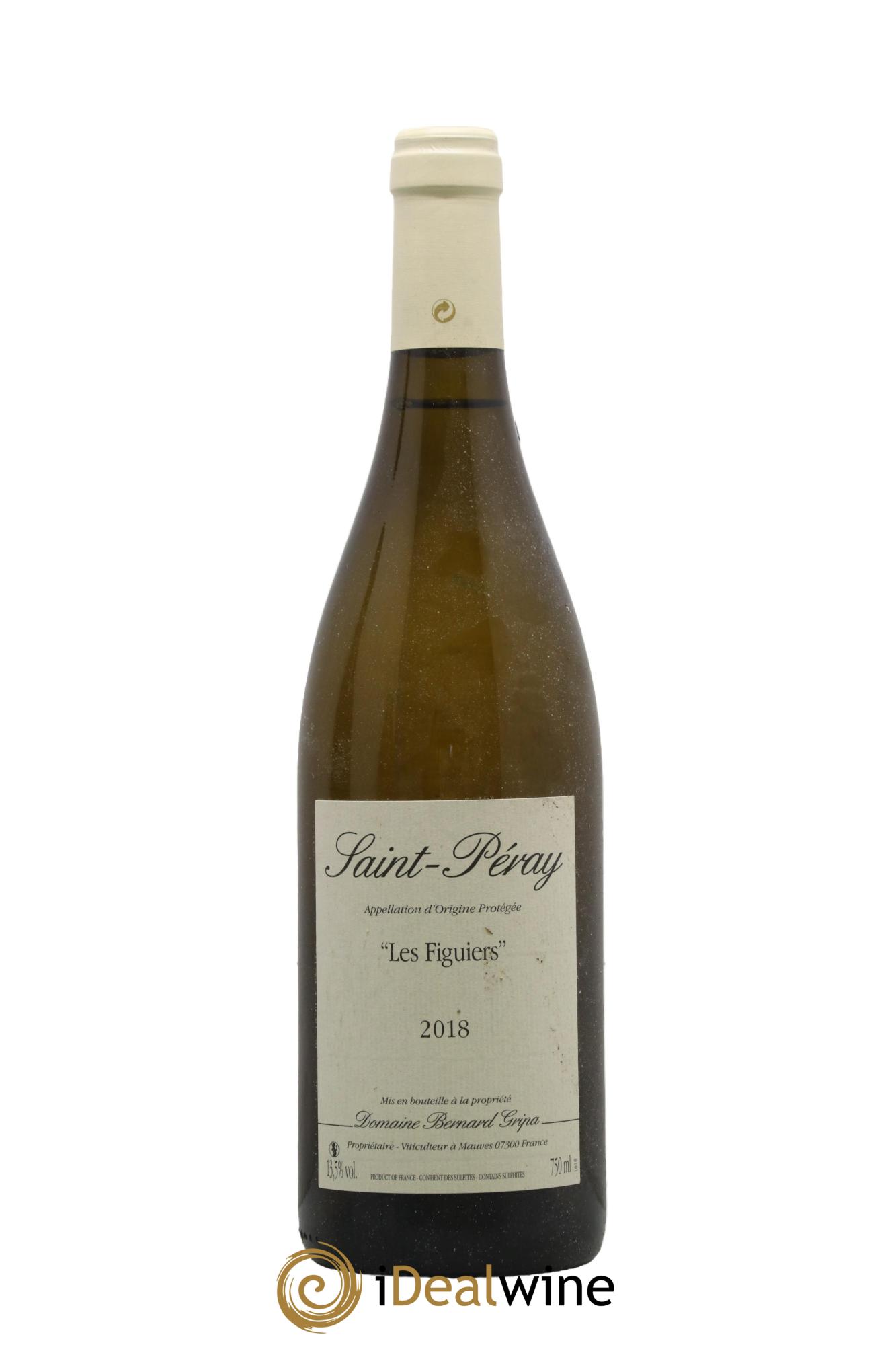 Saint-Péray Les Figuiers Bernard Gripa (Domaine) 2018 - Lot de 1 bouteille - 0