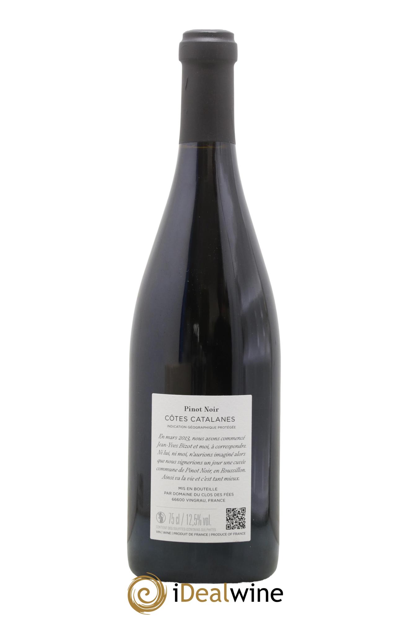 Côtes Catalanes Clos des Fées 100 Phrases pour éventails Hervé Bizeul 2023 - Lot de 1 bouteille - 2