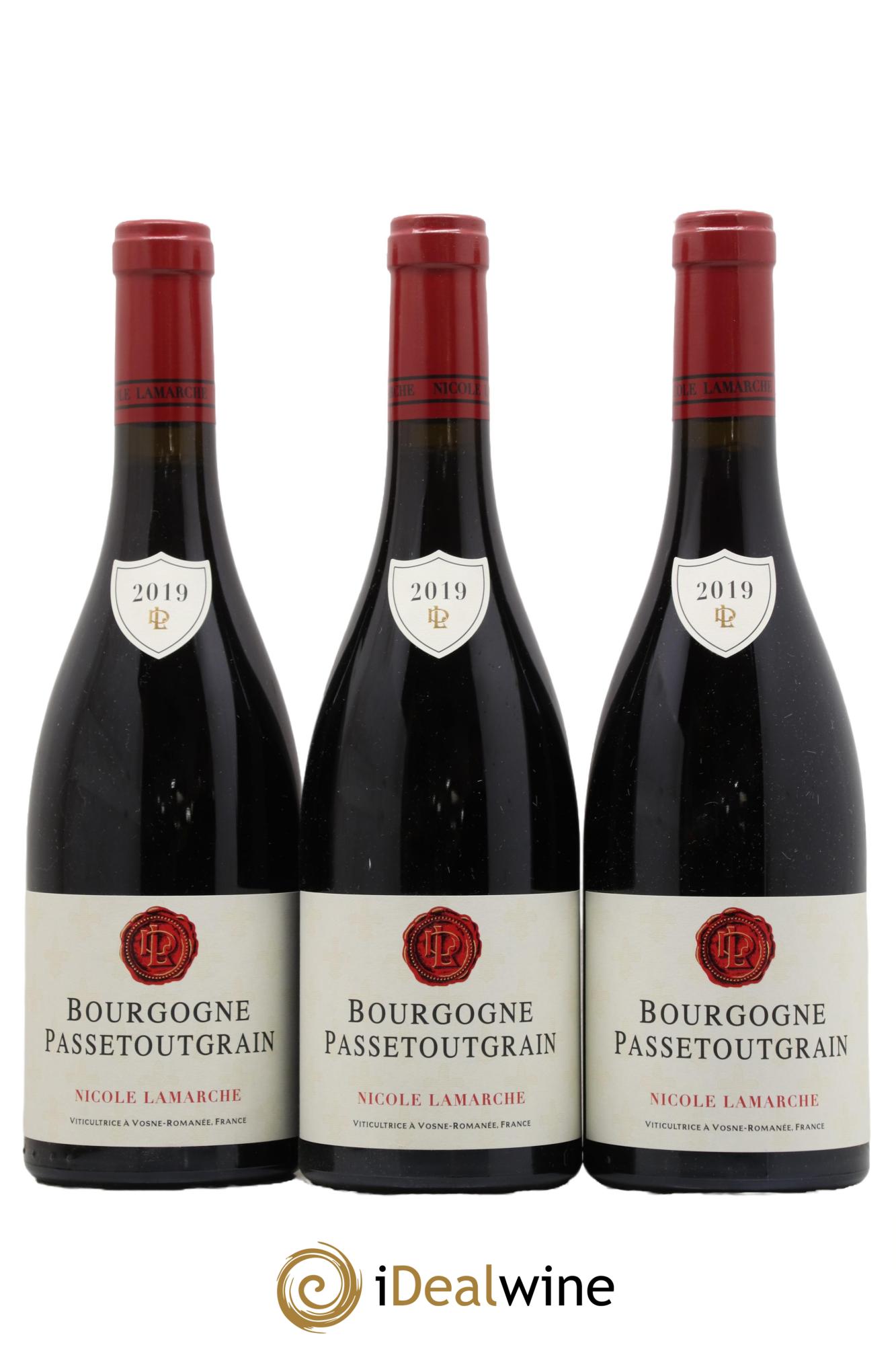Bourgogne Passetoutgrain Domaine Lamarche 2019 - Lot de 3 bouteilles - 0