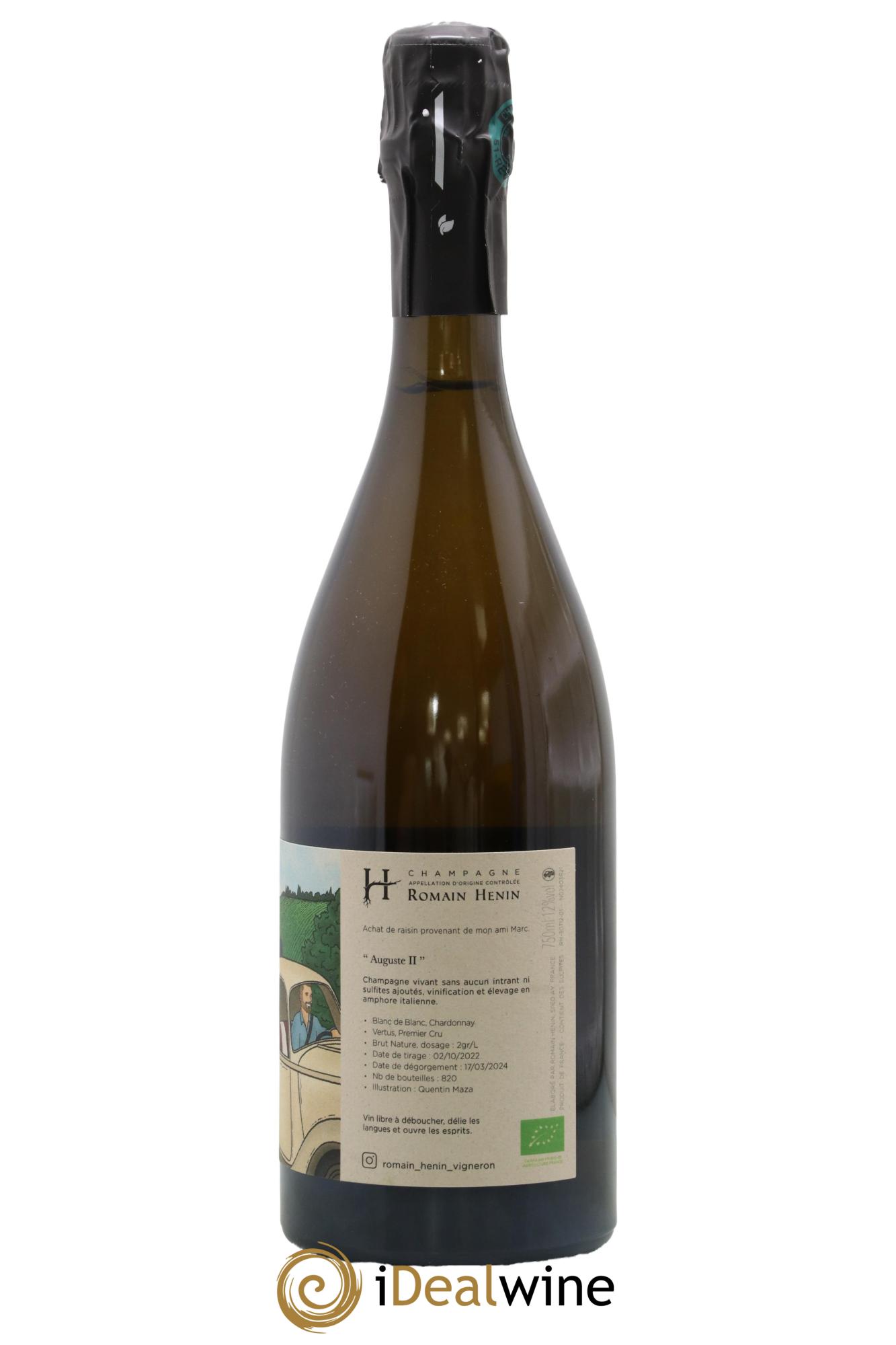 Auguste II Romain Henin - Lot of 1 bottle - 1