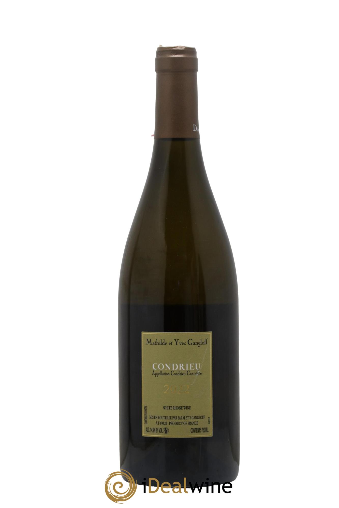 Condrieu Domaine Gangloff (Domaine) 2022 - Lot de 1 bouteille - 1