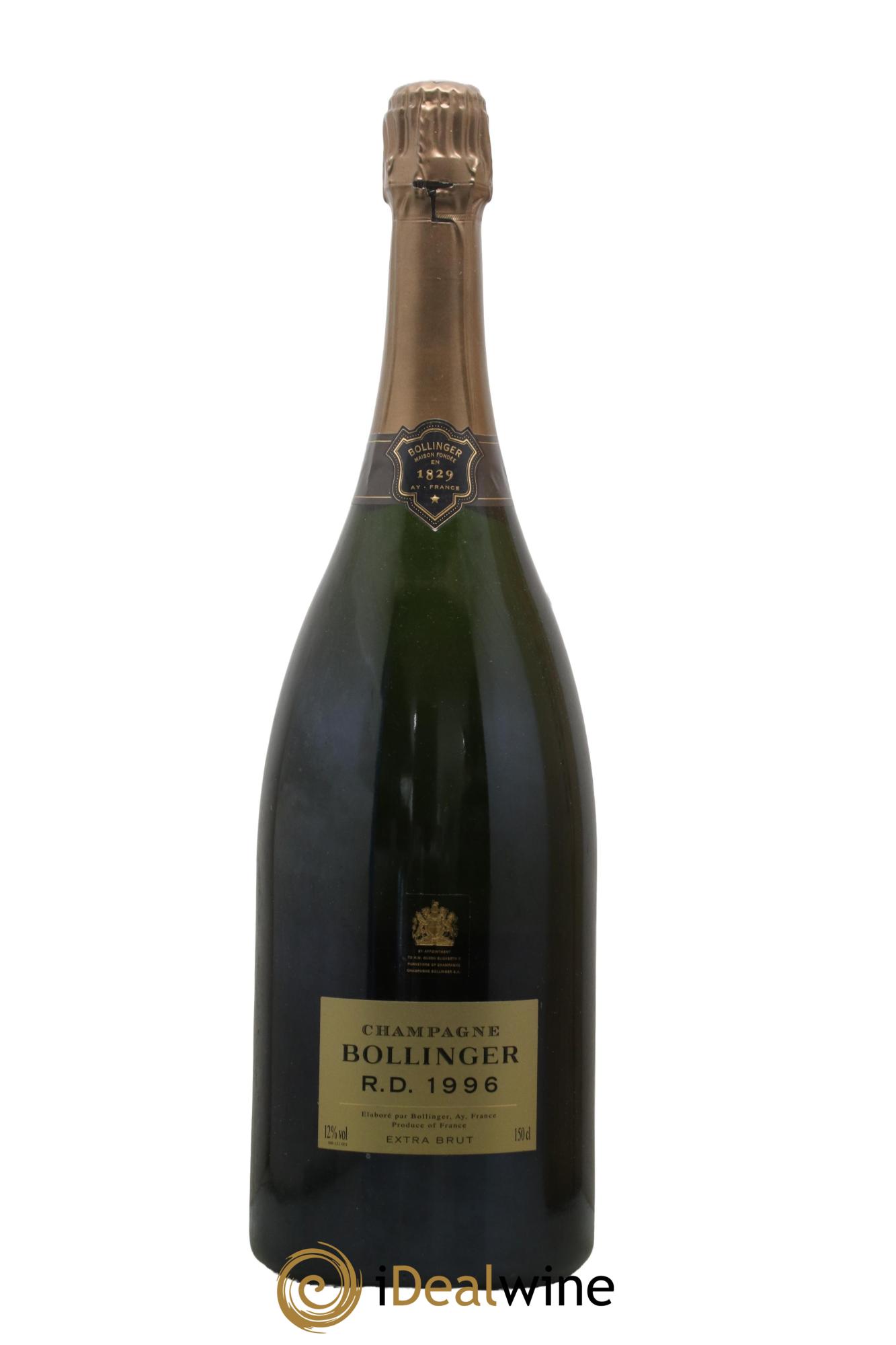 R.D. Extra-Brut Bollinger 1996 - Lot of 1 magnum - 1