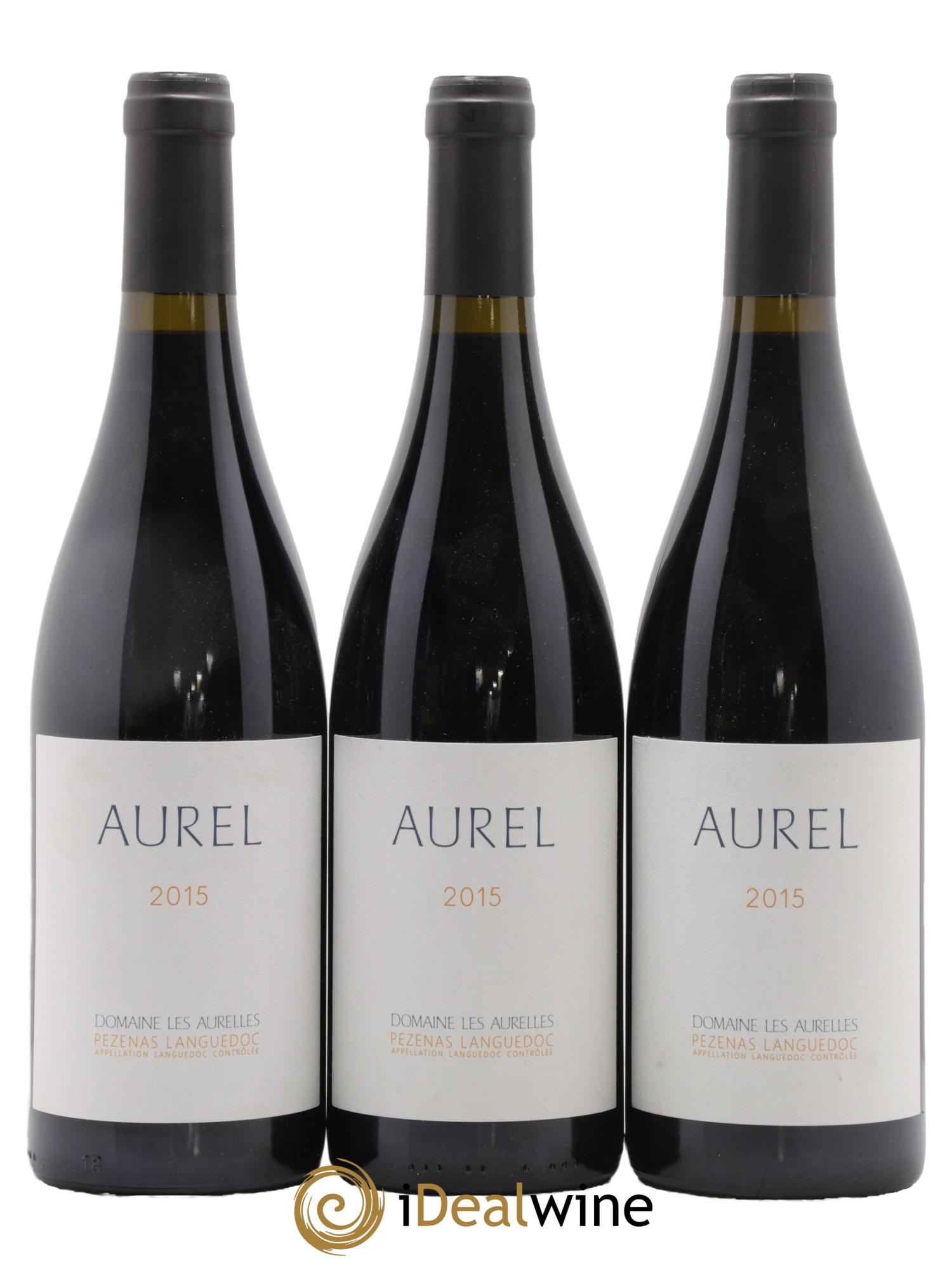 Languedoc Pézenas Aurel Domaine les Aurelles 2015 - Lot de 3 bouteilles - 0