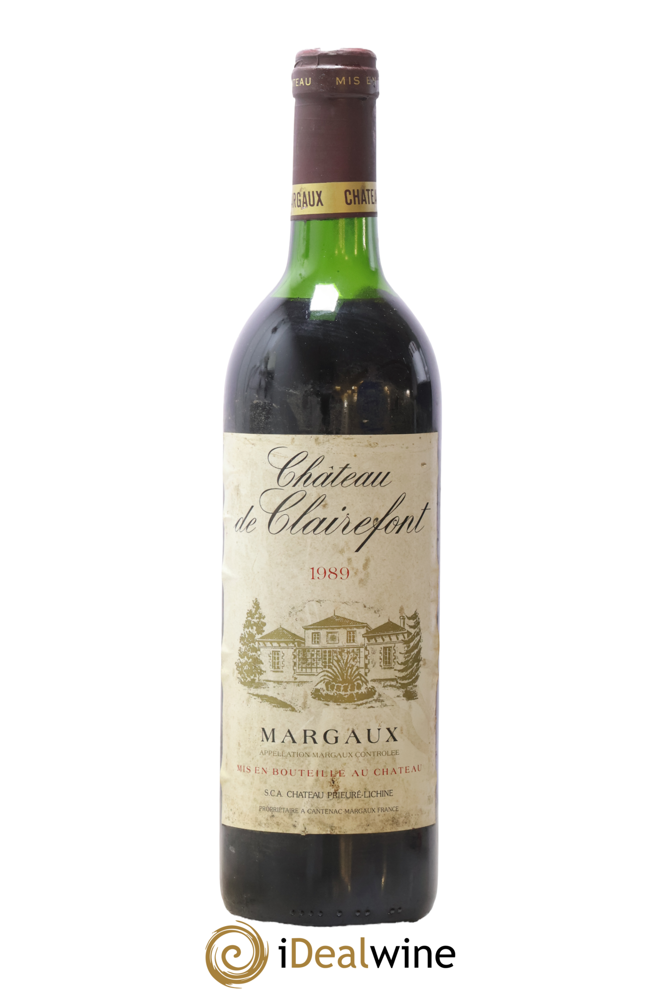 Margaux Château De Clairefont 1989 - Lotto di 1 bottiglia - 0