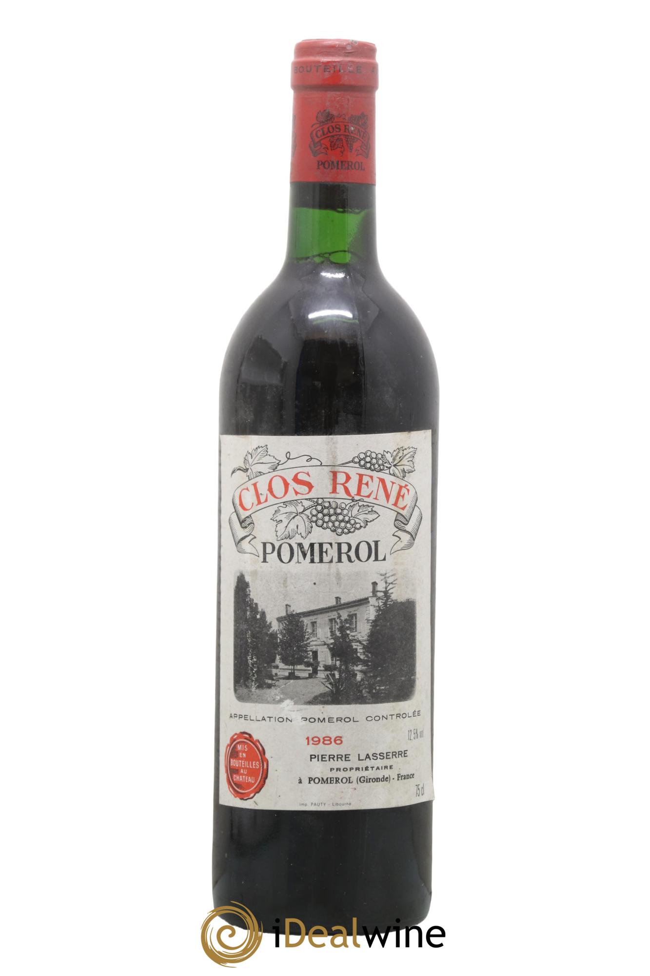Clos René 1986 - Lot of 1 bottle - 0