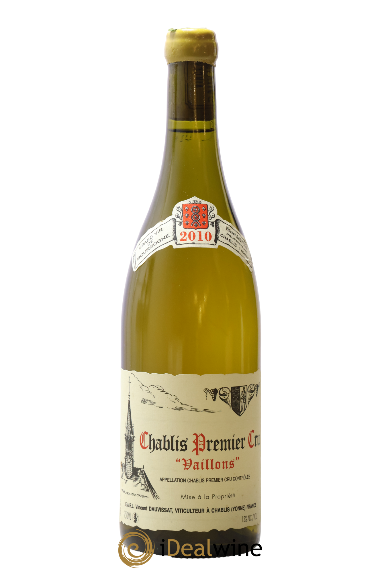 Chablis 1er Cru Vaillons Vincent Dauvissat (Domaine) 2010 - Posten von 1 Flasche - 0
