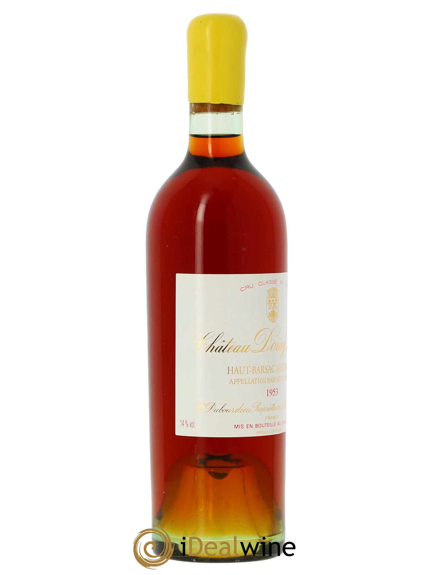 Château Doisy Daëne 2ème Grand Cru Classé (Cassetta in legno a partire da 6 bt) 1953 - Lotto di 1 bottiglia - 2